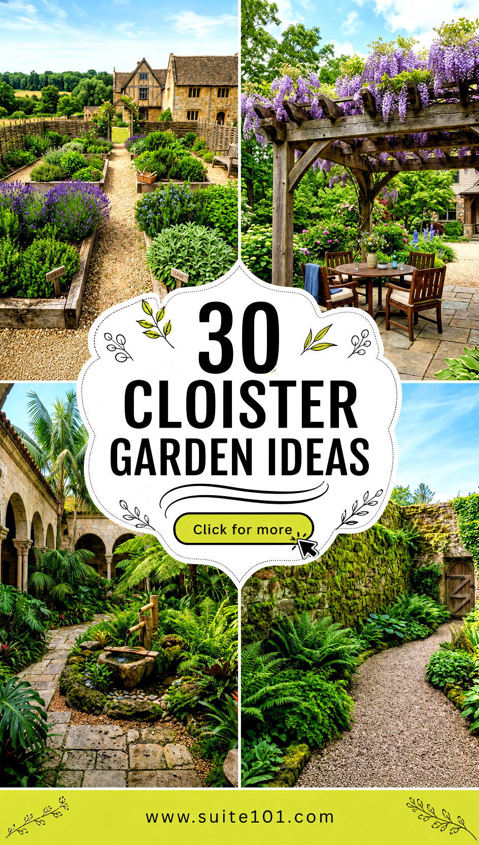 30 cloister garden ideas Turn a Courtyard Into Peaceful Space - 30 cloister garden ideas: Turn a Courtyard Into Peaceful Space