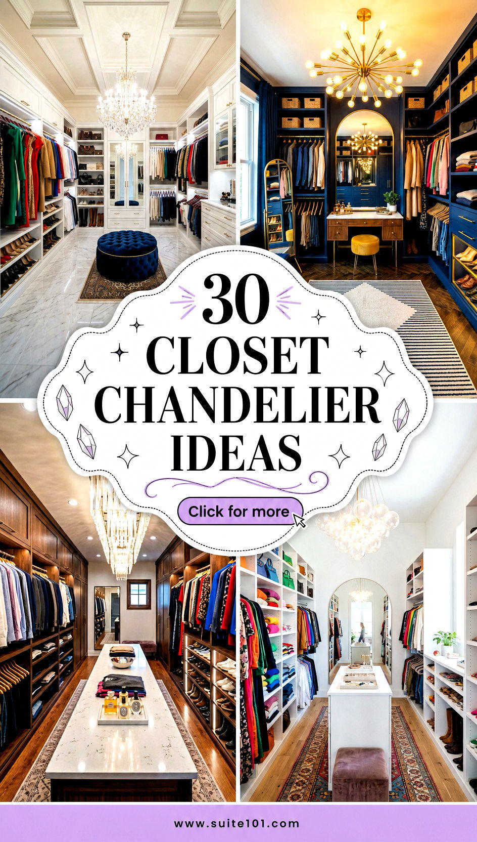 30 closet chandelier ideas Glam Lighting Upgrade for Closets - 30 closet chandelier ideas: Glam Lighting Upgrade for Closets