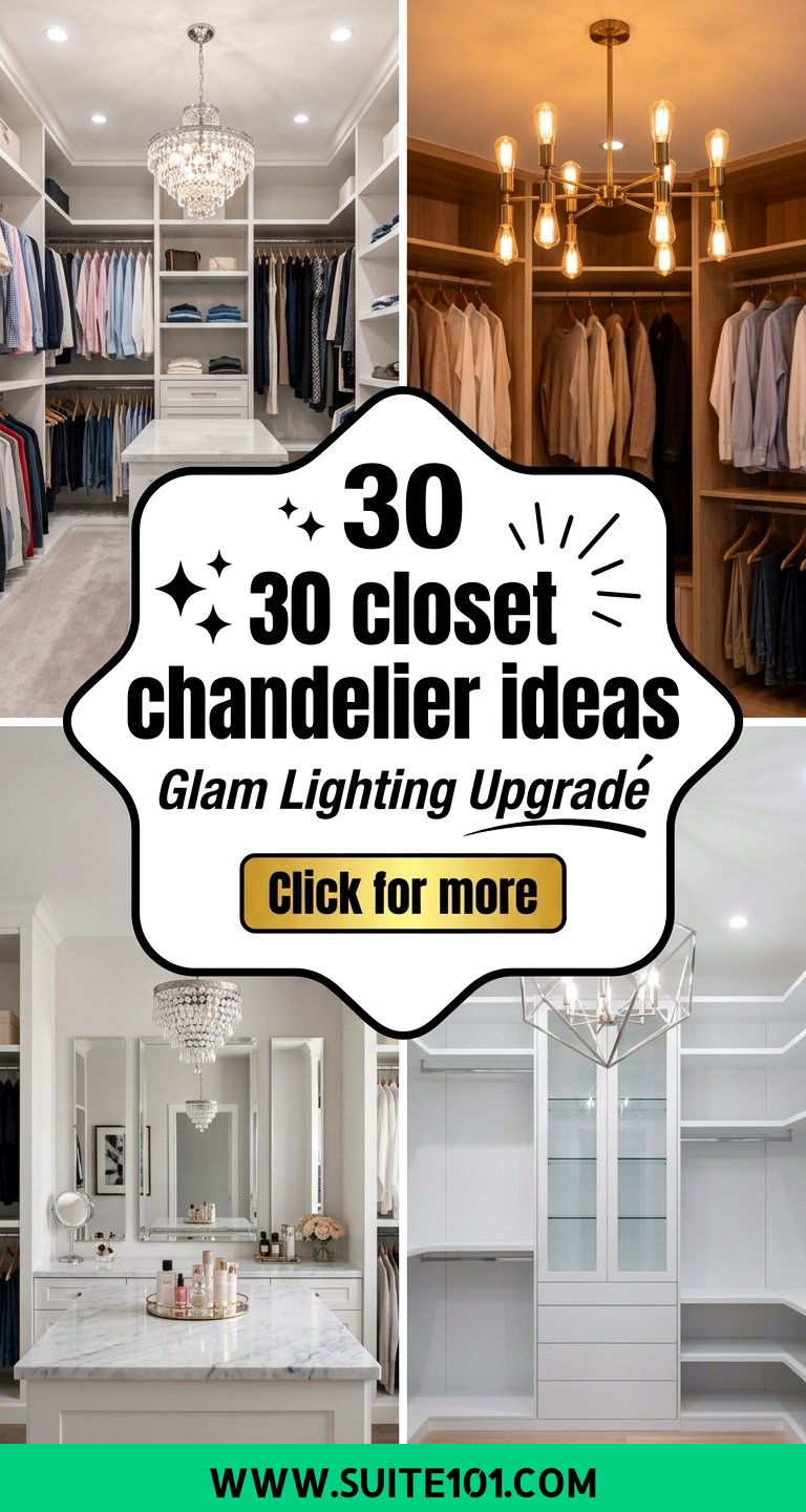 30 closet chandelier ideas Glam Lighting Upgrade for Closets - 30 closet chandelier ideas: Glam Lighting Upgrade for Closets