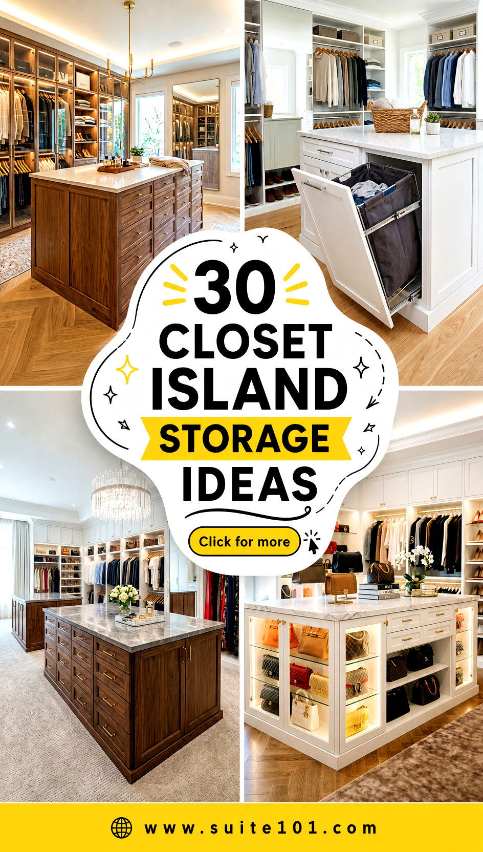 30 closet island storage ideas More Drawers Less Clutter - 30 closet island storage ideas: More Drawers, Less Clutter