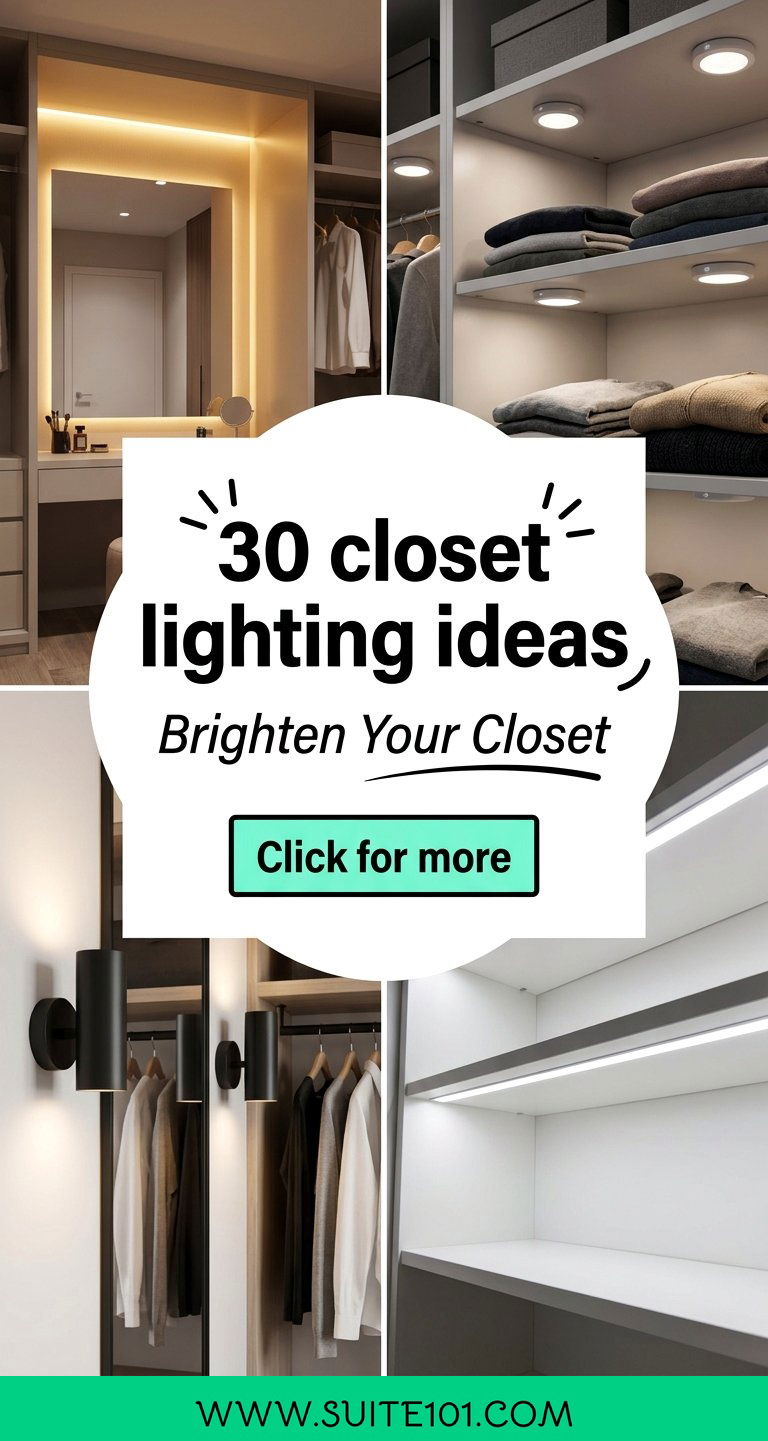 30 closet lighting ideas Brighten Your Closet With Style - 30 closet lighting ideas: Brighten Your Closet With Style