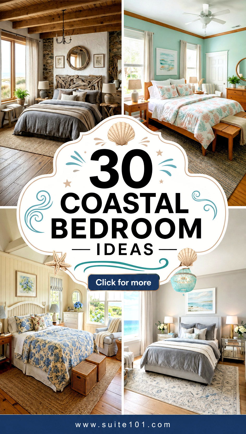 30 coastal bedroom ideas Breezy Beach Style for Every Season - 30 coastal bedroom ideas: Breezy Beach Style for Every Season