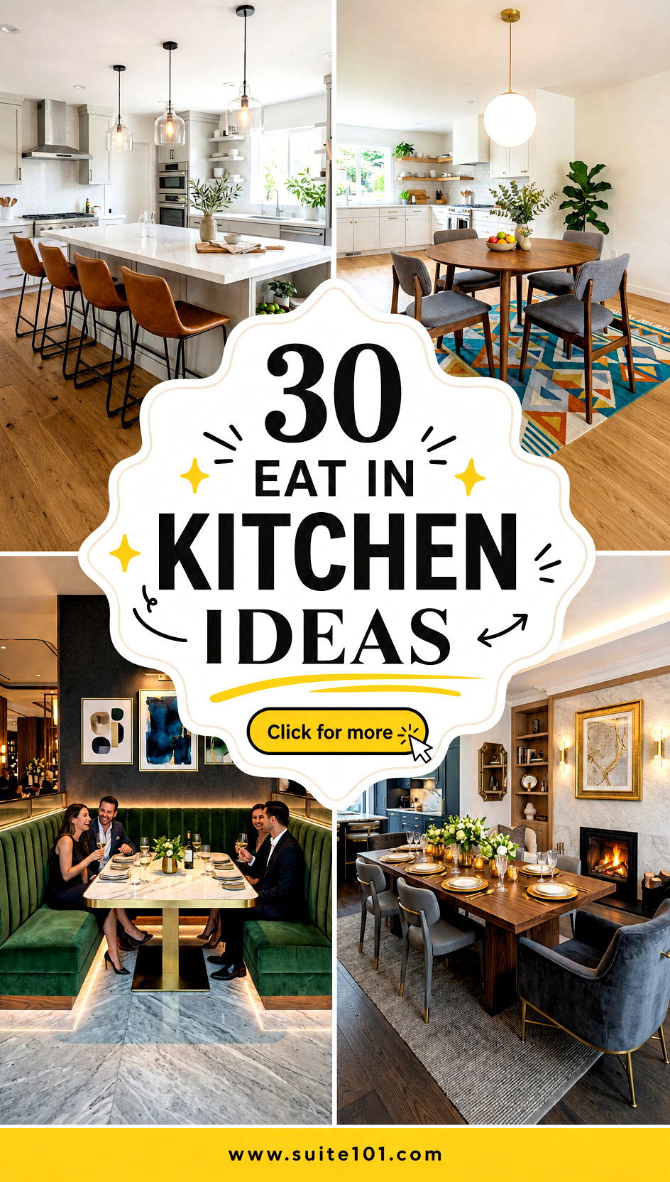 30 eat in kitchen ideas to make meals feel cozy and stylish - 30 eat in kitchen ideas to make meals feel cozy and stylish