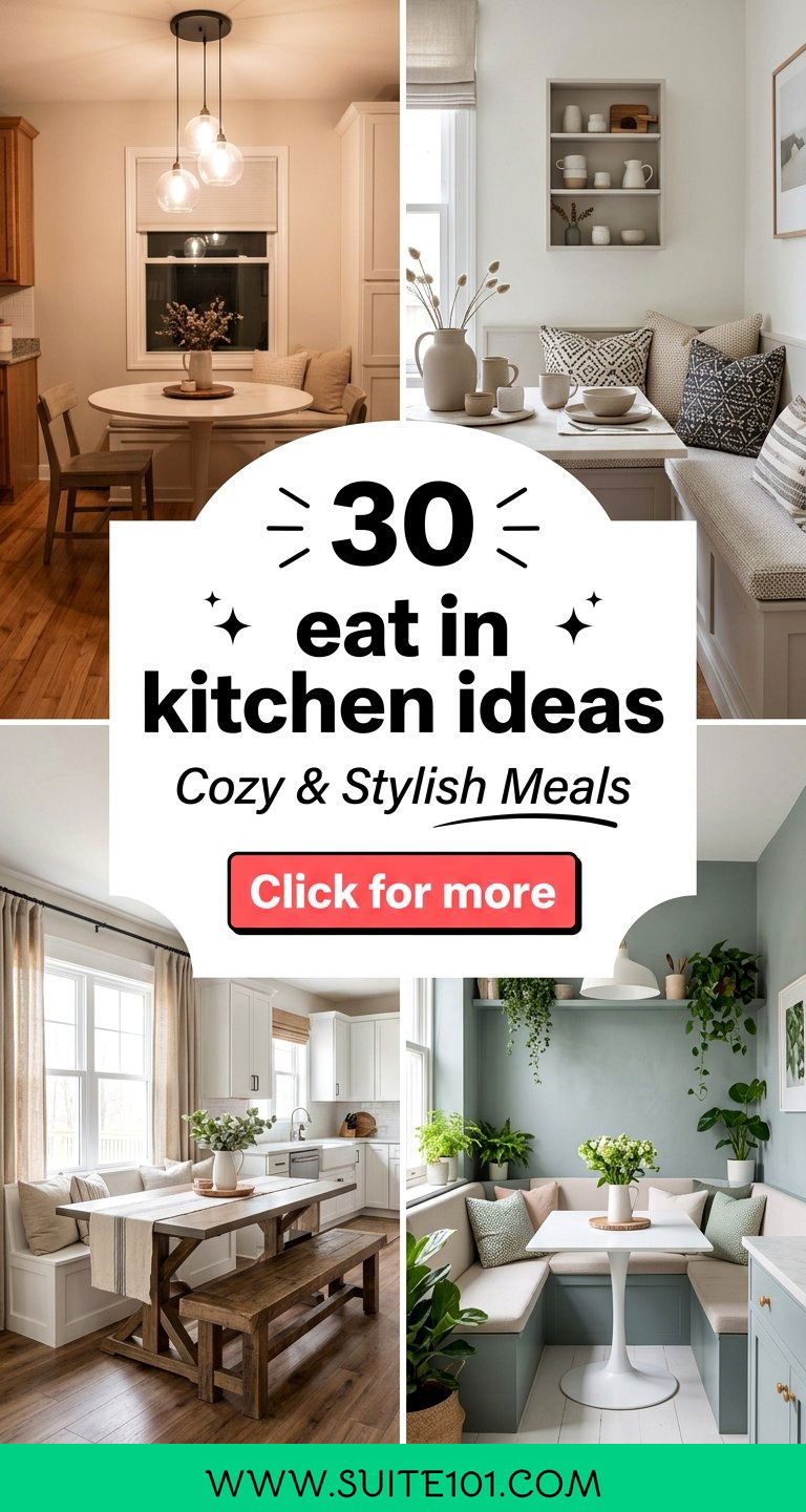 30 eat in kitchen ideas to make meals feel cozy and stylish - 30 eat in kitchen ideas to make meals feel cozy and stylish