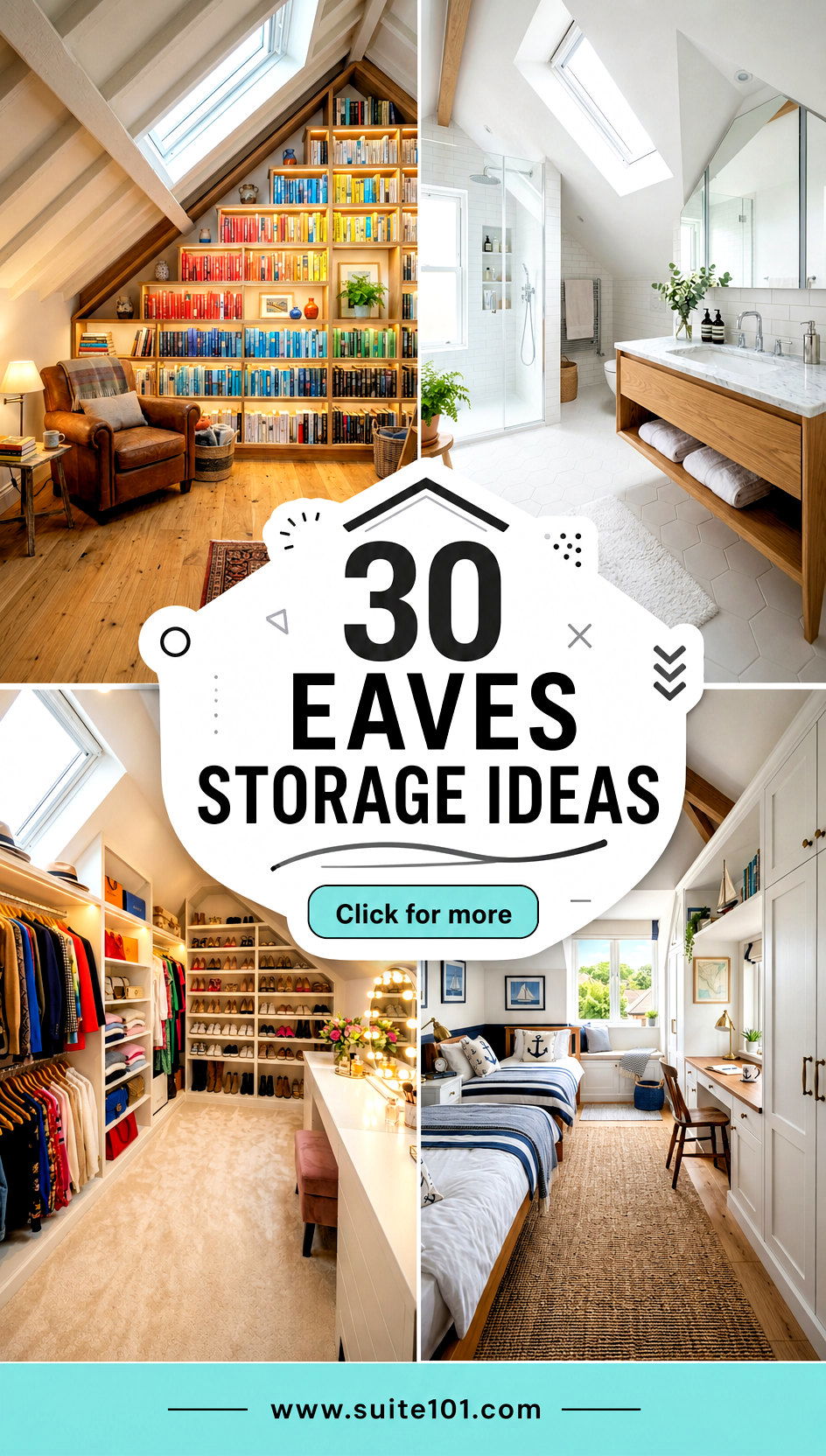 30 eaves storage ideas to maximize space under your roof - 30 eaves storage ideas to maximize space under your roof