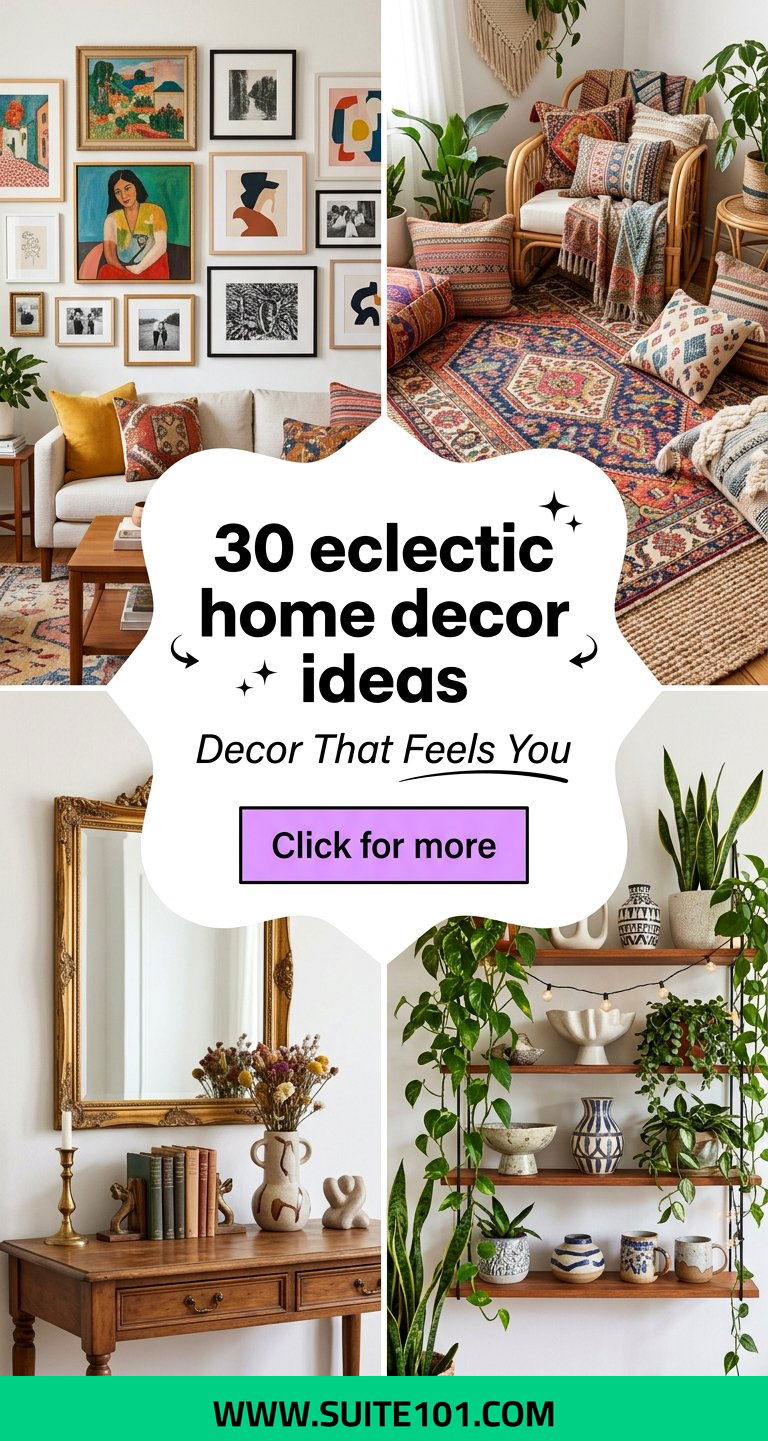 30 eclectic home decor ideas to personalize every room fast - 30 eclectic home decor ideas to personalize every room fast