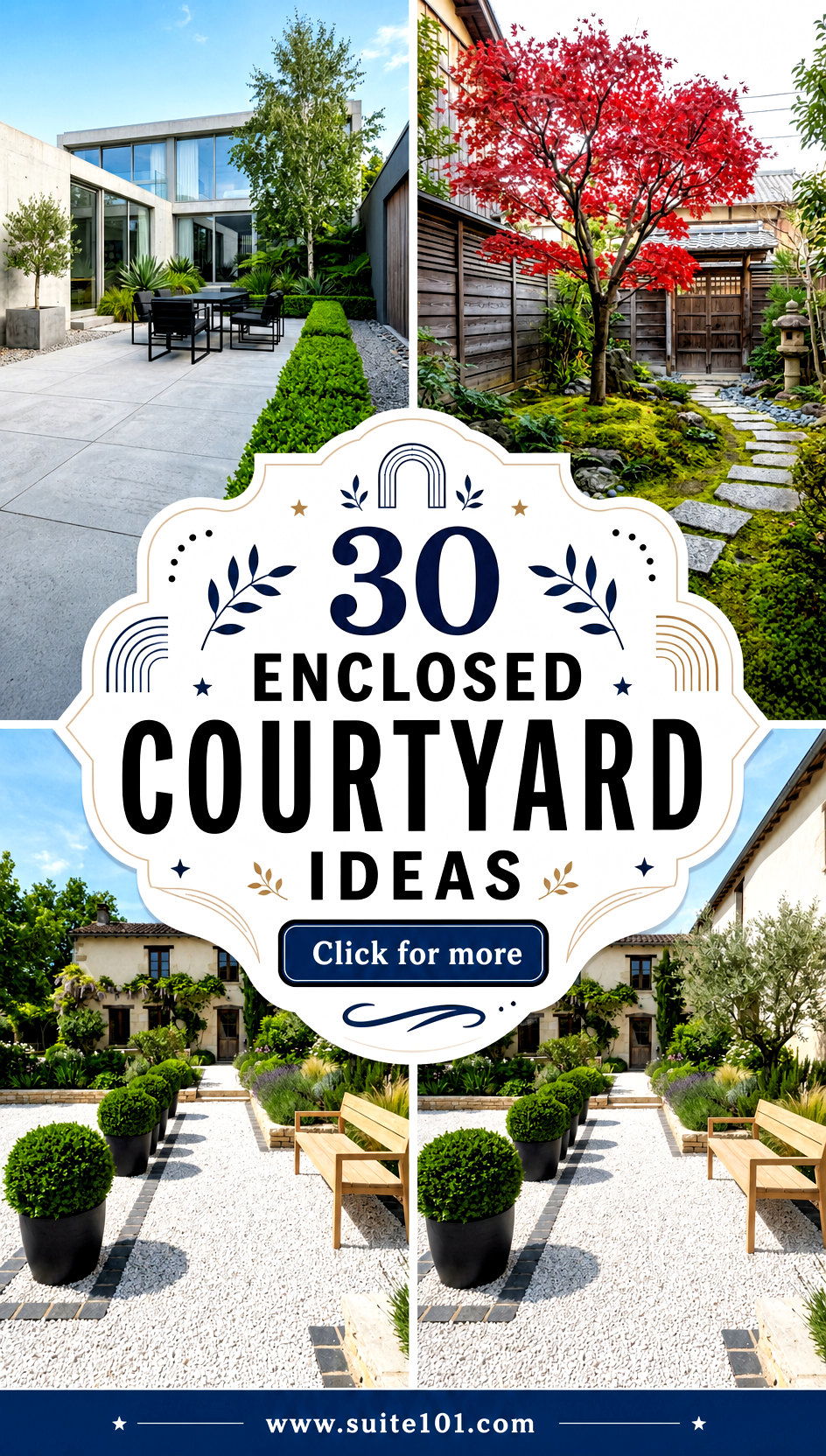 30 enclosed courtyard ideas to Make Your Outdoor Space Private - 30 enclosed courtyard ideas to Make Your Outdoor Space Private
