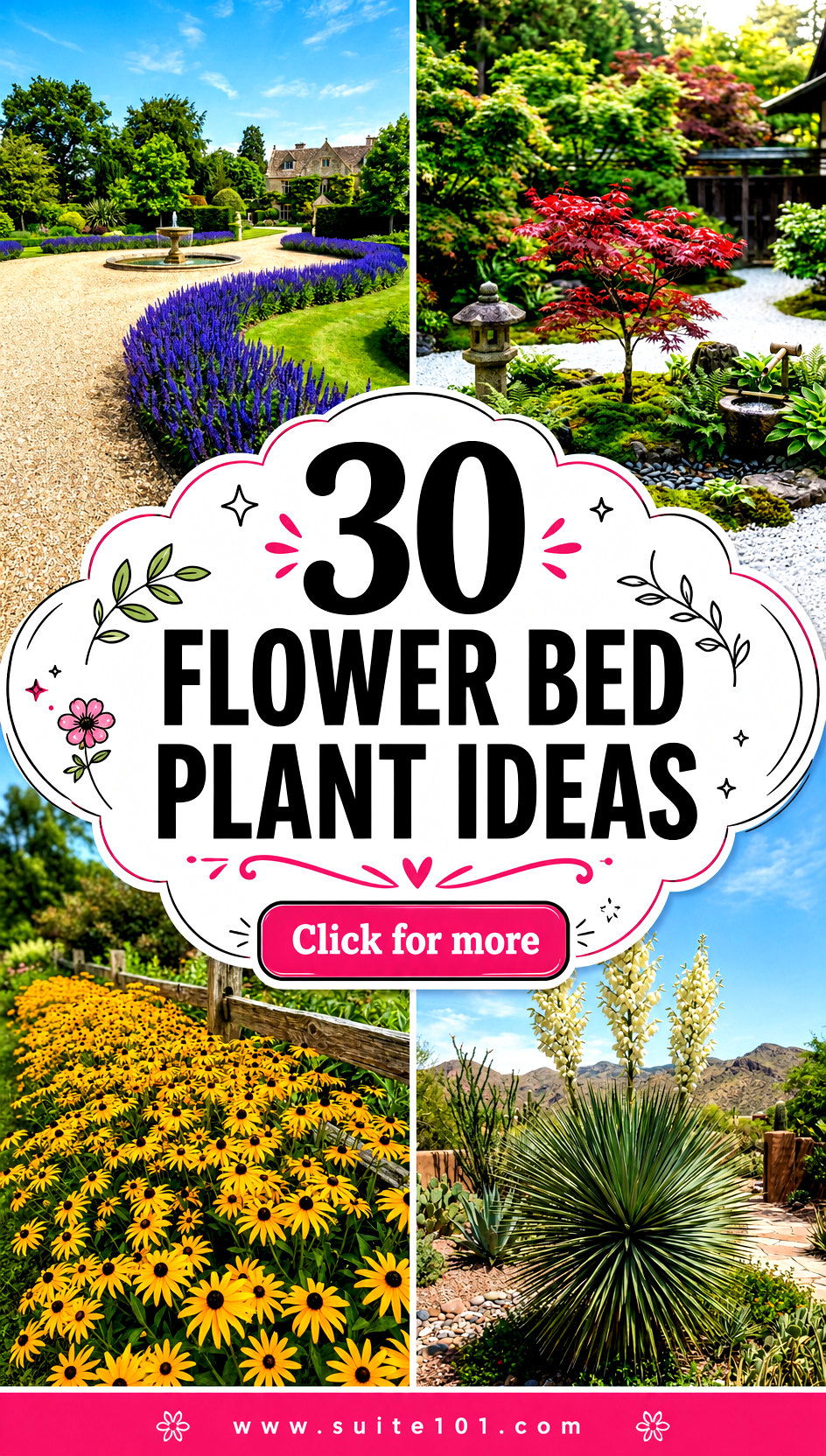 30 flower bed plant ideas For Bold Easy Blooms All Season - 30 flower bed plant ideas: For Bold, Easy Blooms All Season