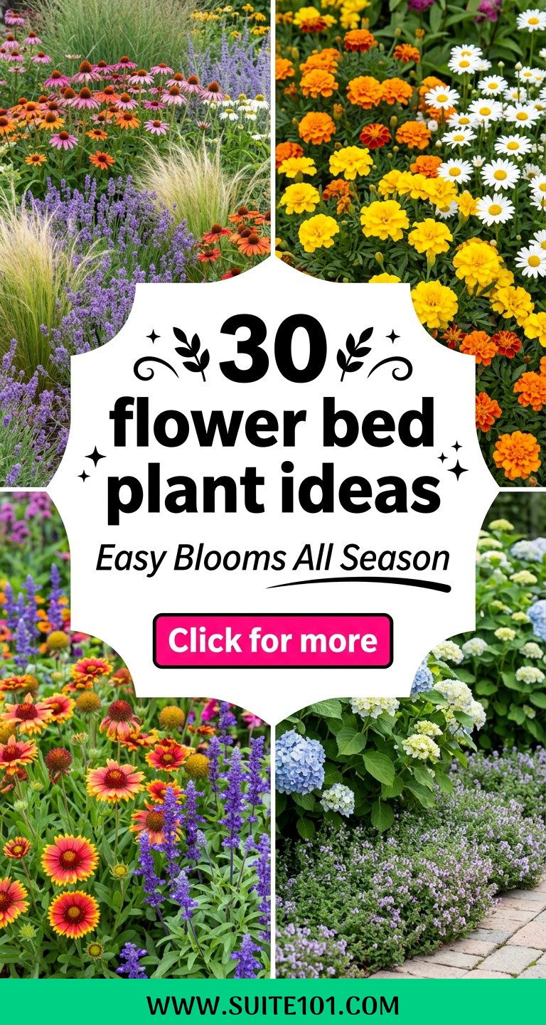 30 flower bed plant ideas For Bold Easy Blooms All Season - 30 flower bed plant ideas: For Bold, Easy Blooms All Season