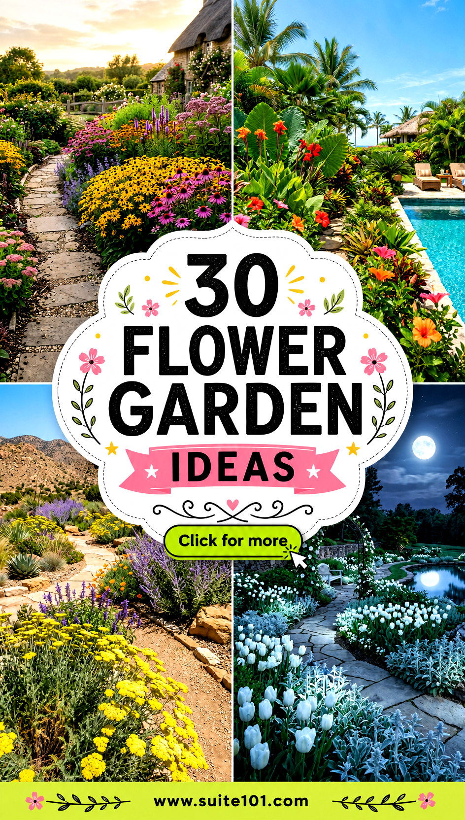 30 flower garden ideas to Boost Curb Appeal in Any Space - 30 flower garden ideas: to Boost Curb Appeal in Any Space