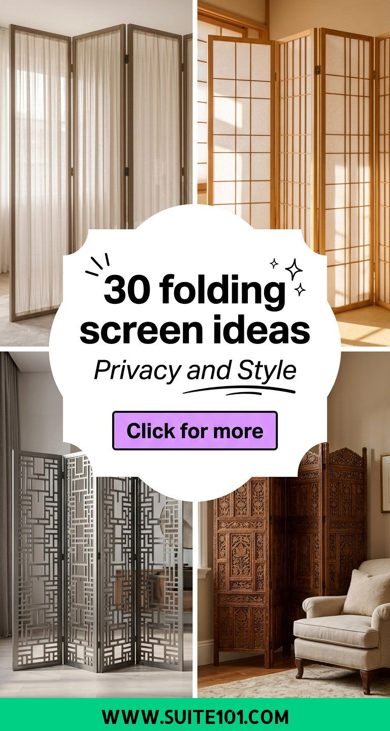 30 folding screen ideas For Privacy and Style Everyday - 30 folding screen ideas: For Privacy and Style Everyday