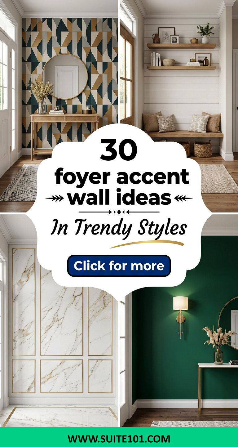 30 foyer accent wall ideas In Trendy Styles Youll Love Today - 30 foyer accent wall ideas In Trendy Styles You'll Love Today