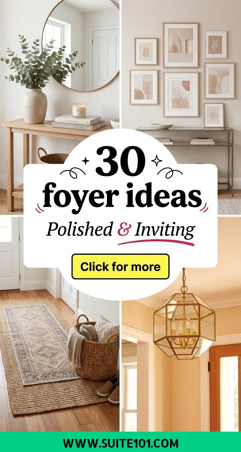 30 foyer ideas To Make Your Entryway Feel Polished And Inviting - 30 foyer ideas To Make Your Entryway Feel Polished And Inviting