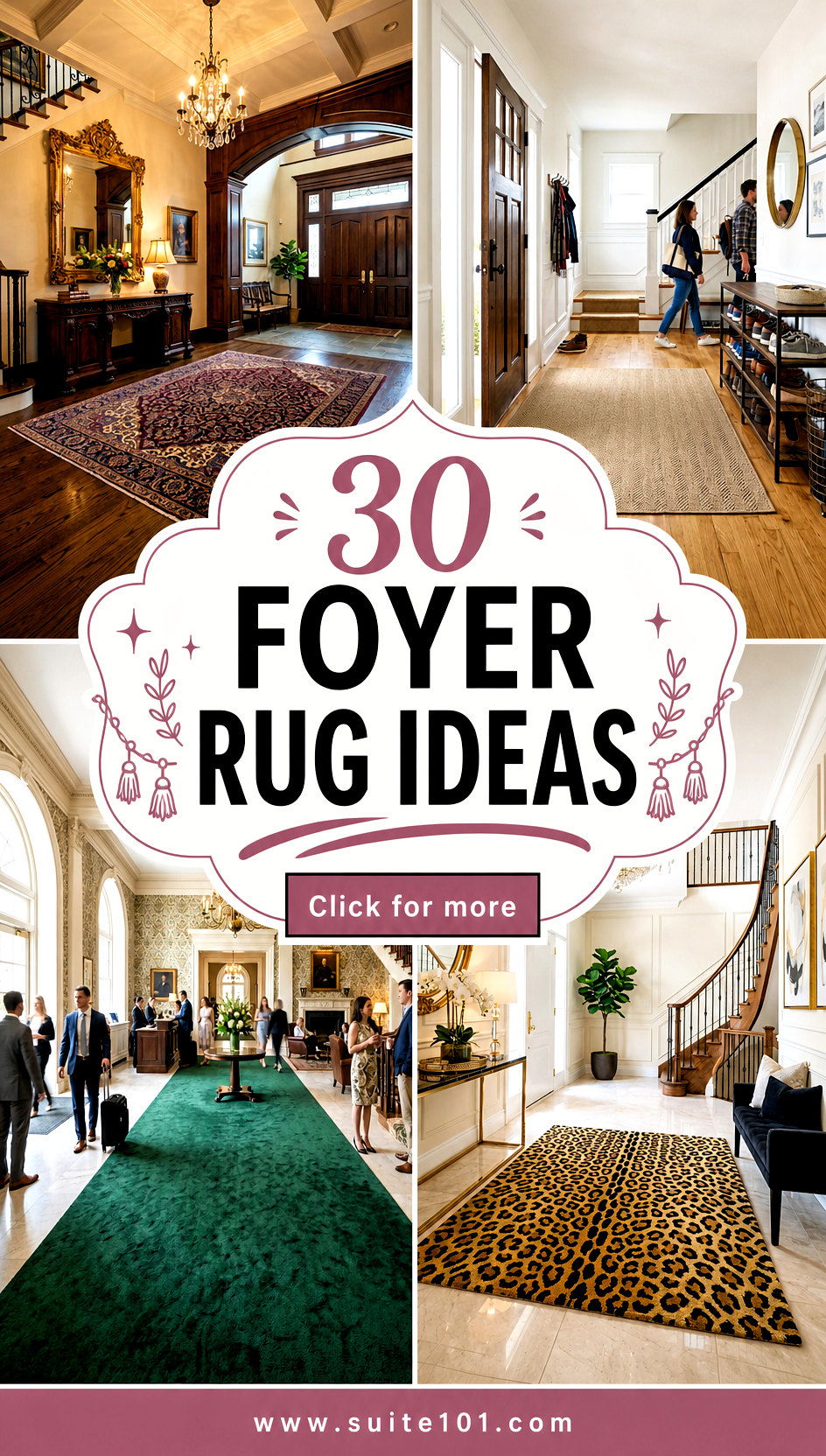 30 foyer rug ideas To Anchor Your Space And Add Instant Charm - 30 foyer rug ideas To Anchor Your Space And Add Instant Charm