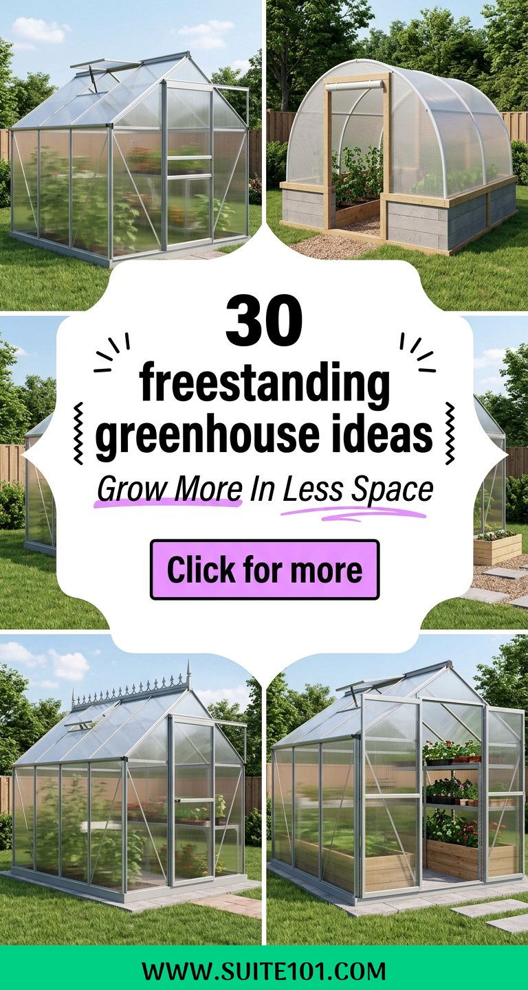 30 freestanding greenhouse ideas To Grow More In Less Space - 30 freestanding greenhouse ideas To Grow More In Less Space