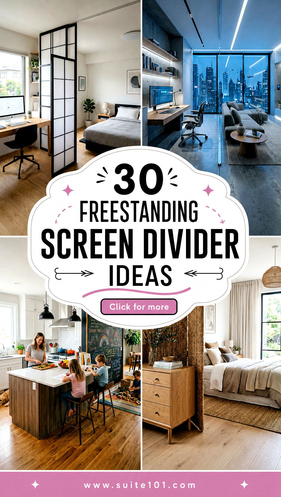 30 freestanding screen divider ideas For Privacy Without Walls - 30 freestanding screen divider ideas For Privacy Without Walls