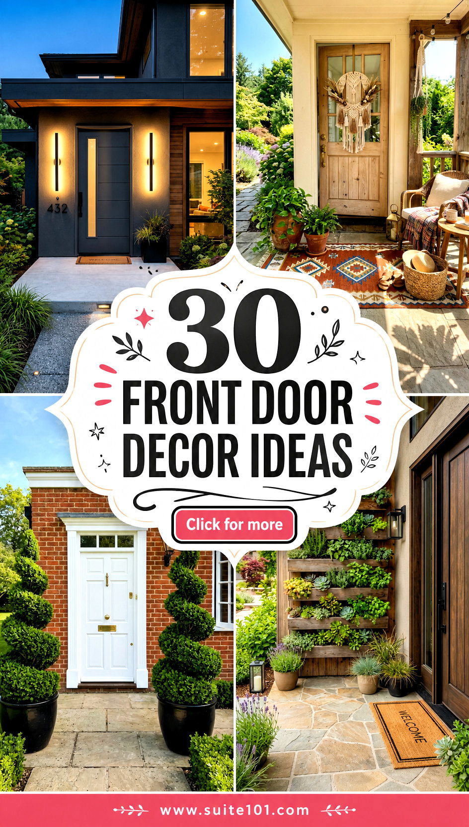 30 front door decor ideas simple styling for a standout entry - 30 front door decor ideas: simple styling for a standout entry