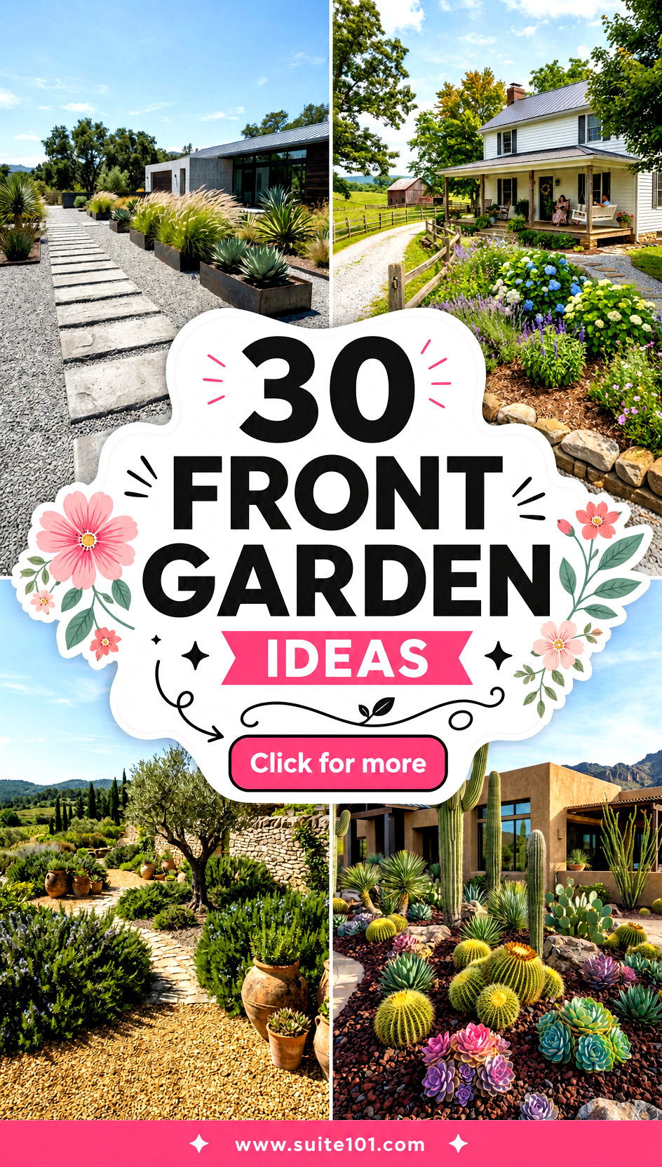 30 front garden ideas landscaping picks for curb appeal - 30 front garden ideas: landscaping picks for curb appeal