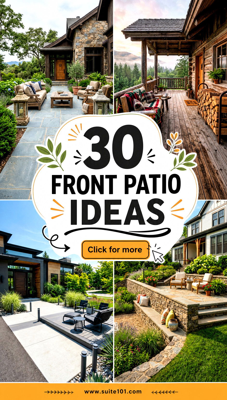30 front patio ideas stylish outdoor setups for relaxing days - 30 front patio ideas: stylish outdoor setups for relaxing days