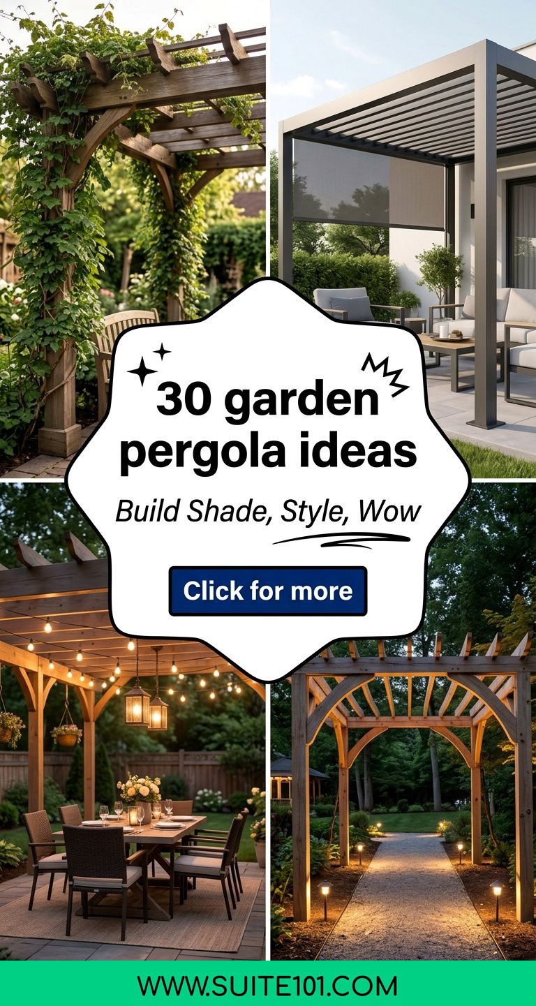 30 garden pergola ideas Build Shade Style and Garden Wow - 30 garden pergola ideas: Build Shade, Style, and Garden Wow
