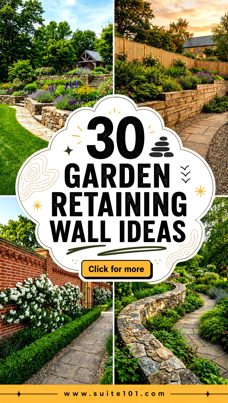 30 garden retaining wall ideas Strong Stylish Support for Slopes - 30 garden retaining wall ideas: Strong, Stylish Support for Slopes