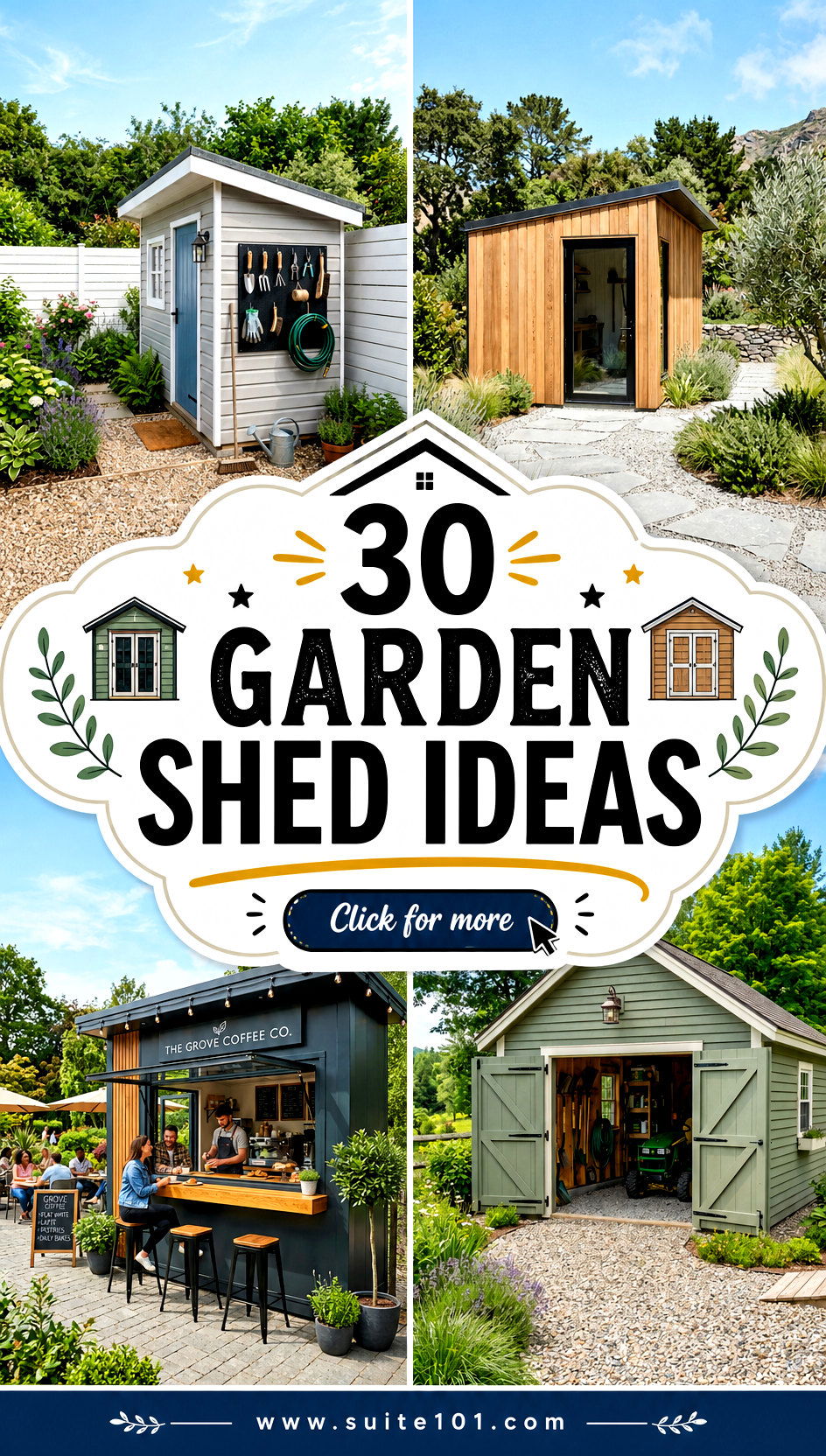 30 garden shed ideas Design a Space Youll Love Using Daily - 30 garden shed ideas: Design a Space You'll Love Using Daily