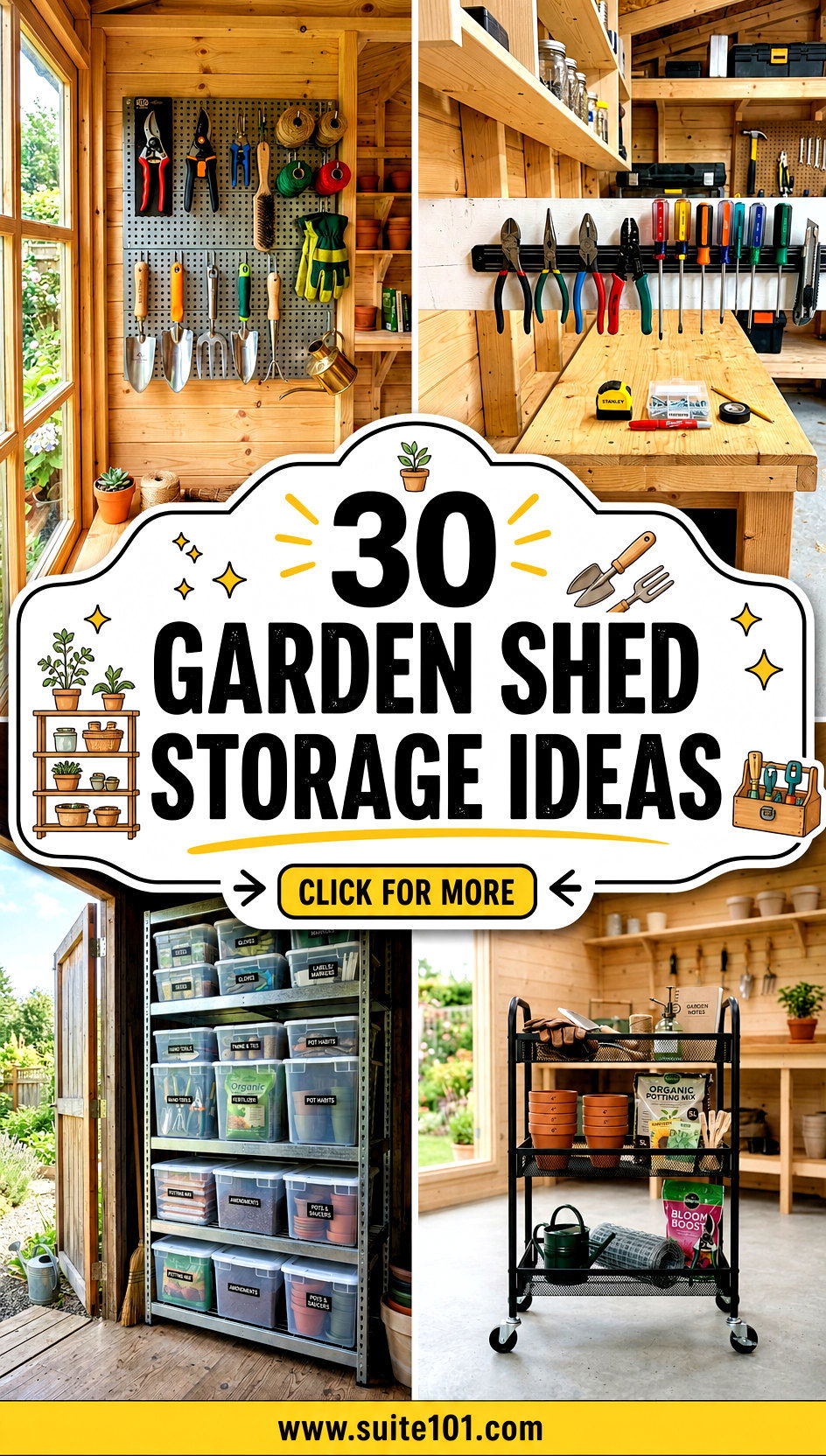 30 garden shed storage ideas Smart Storage for Every Tool - 30 garden shed storage ideas: Smart Storage for Every Tool