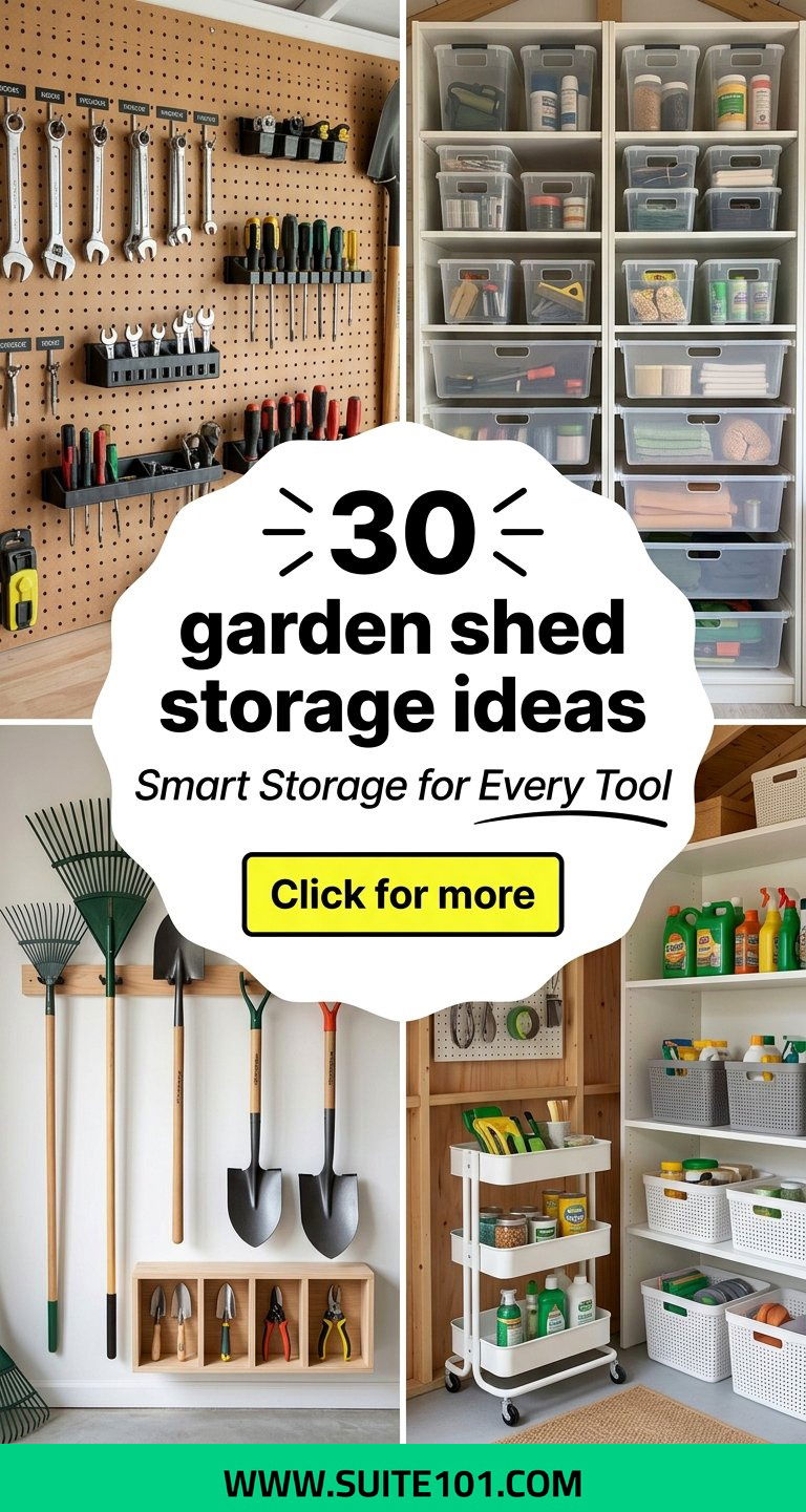 30 garden shed storage ideas Smart Storage for Every Tool - 30 garden shed storage ideas: Smart Storage for Every Tool