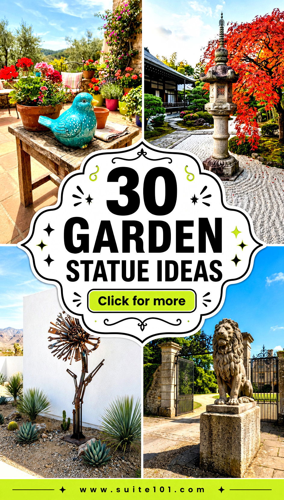 30 garden statue ideas Add Character to Your Outdoor Space - 30 garden statue ideas: Add Character to Your Outdoor Space