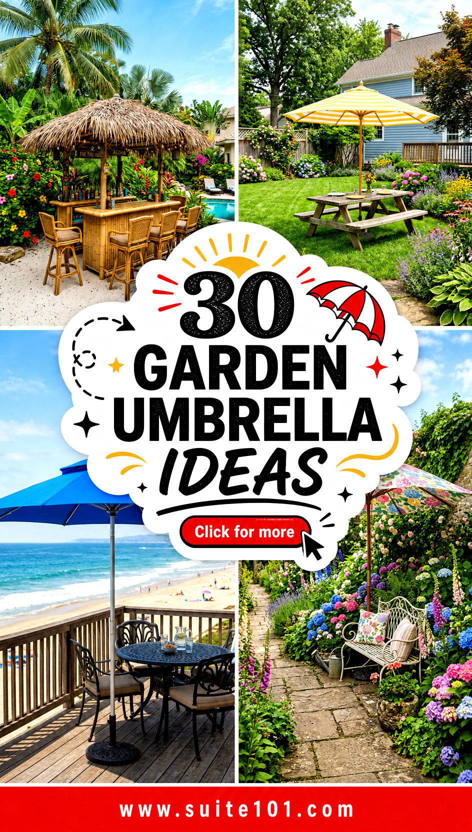 30 garden umbrella ideas Shade Your Patio in Style Today - 30 garden umbrella ideas: Shade Your Patio in Style Today