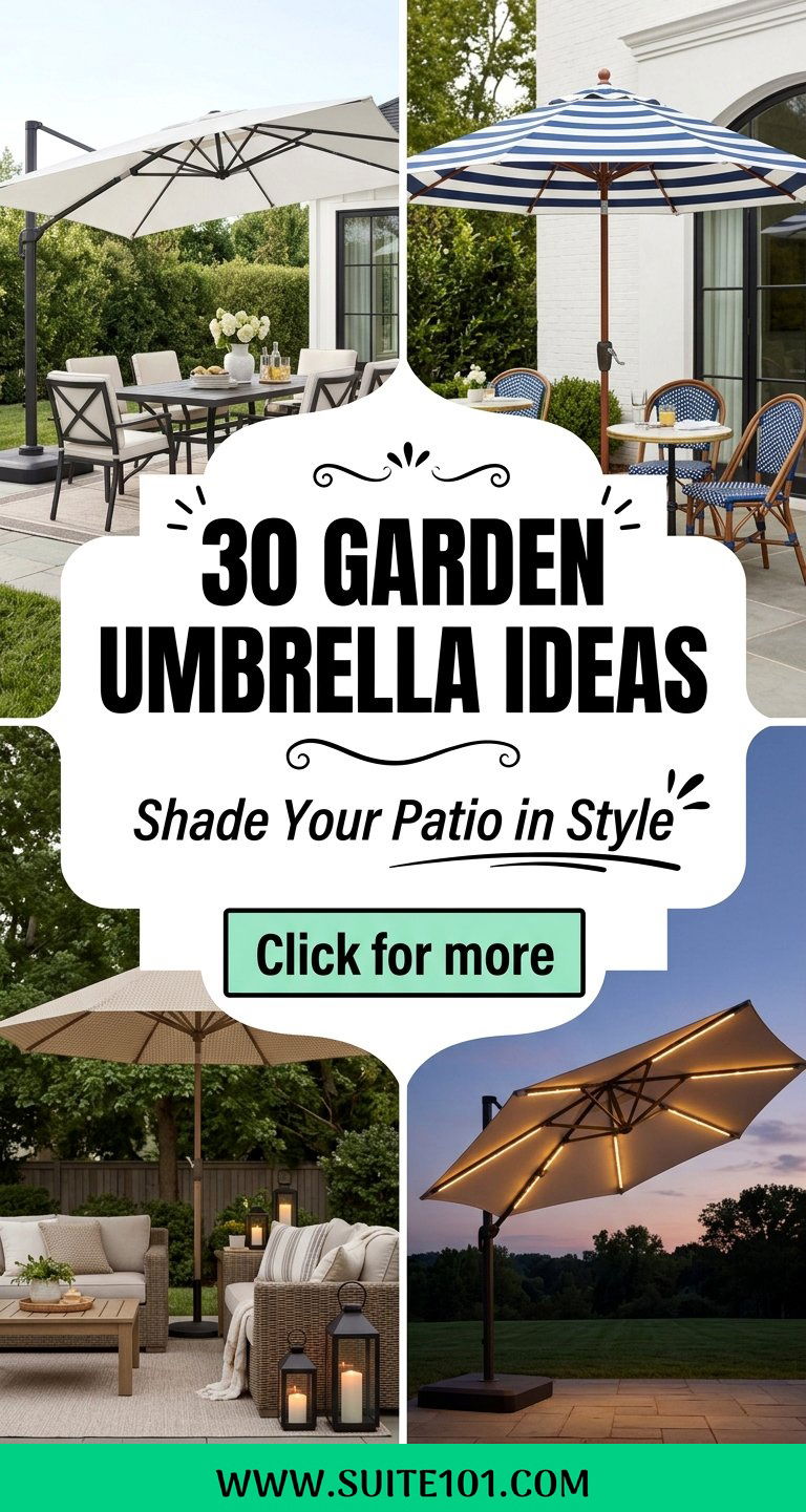 30 garden umbrella ideas Shade Your Patio in Style Today - 30 garden umbrella ideas: Shade Your Patio in Style Today
