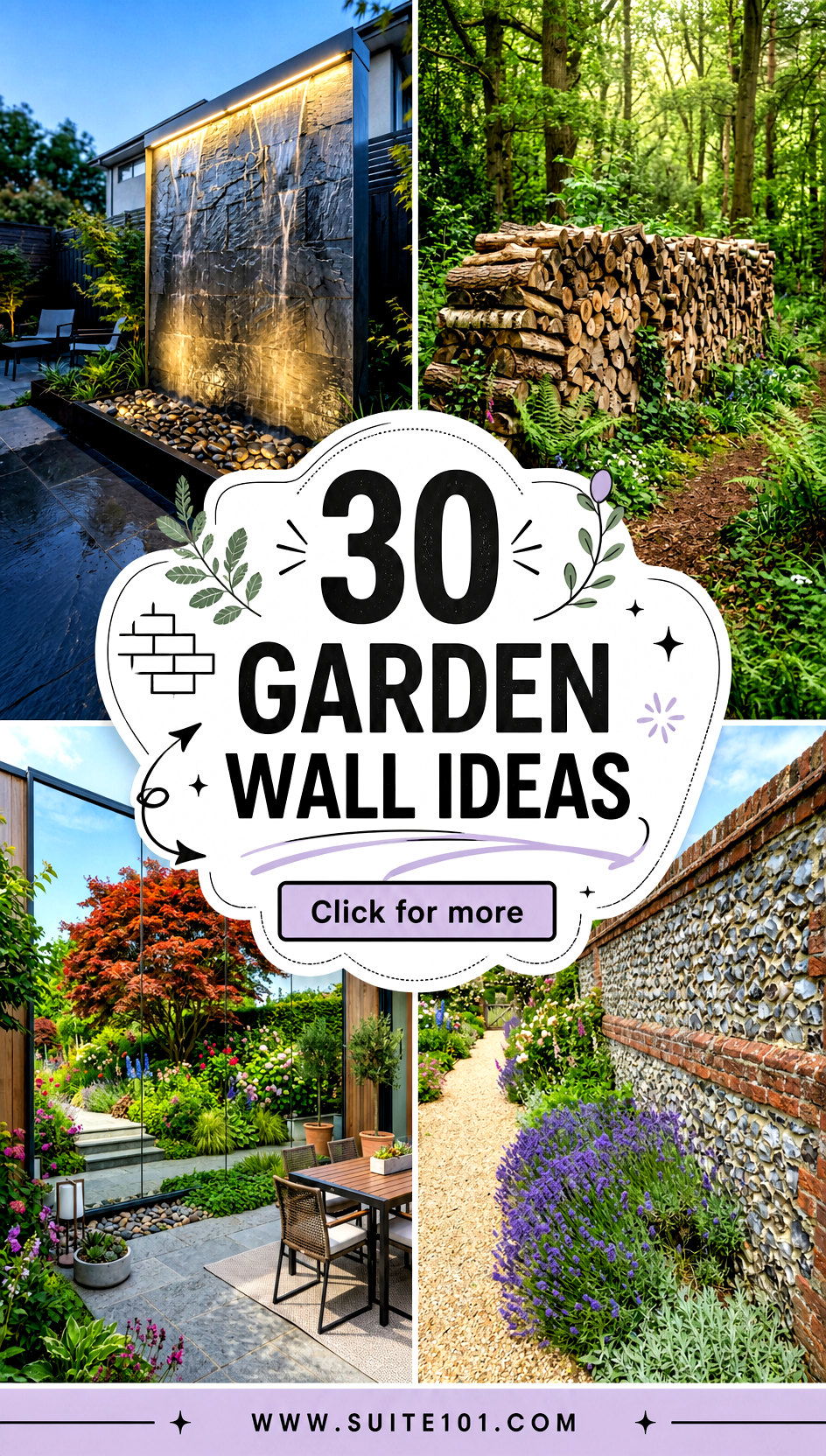 30 garden wall ideas Transform Borders with Texture and Style - 30 garden wall ideas: Transform Borders with Texture and Style