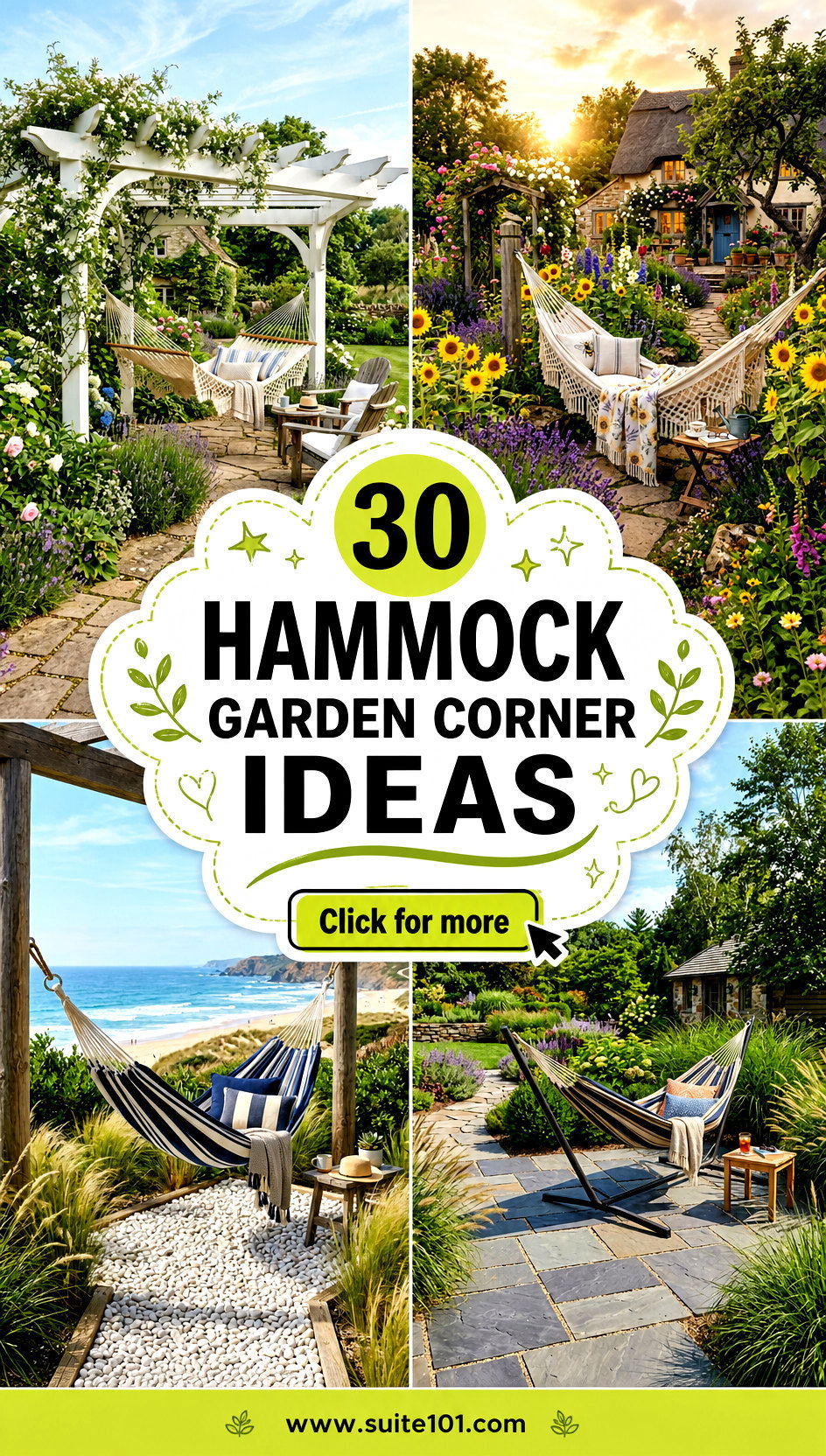 30 hammock garden corner ideas for Peaceful Green Retreats - 30 hammock garden corner ideas for Peaceful Green Retreats
