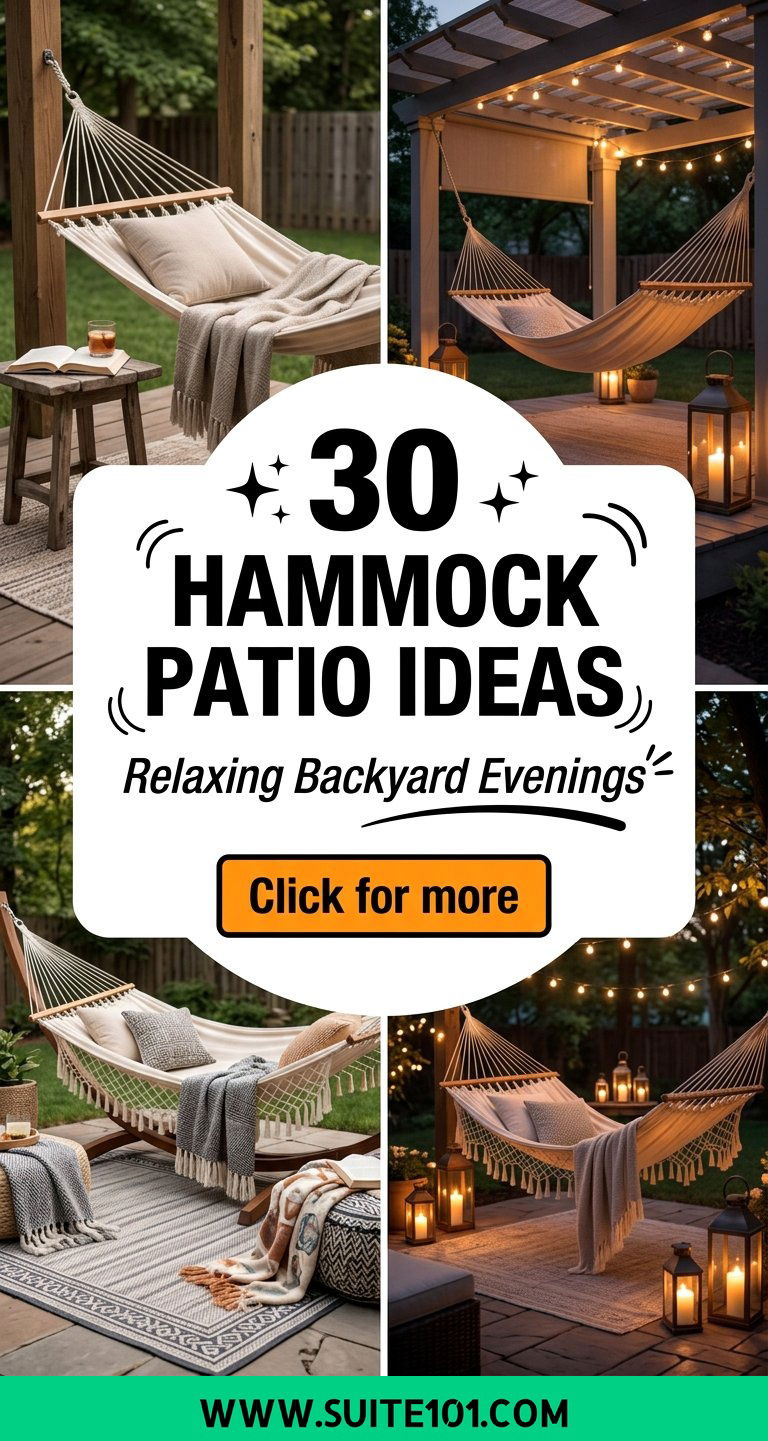 30 hammock patio ideas for Relaxing Backyard Evenings Made Easy - 30 hammock patio ideas for Relaxing Backyard Evenings Made Easy