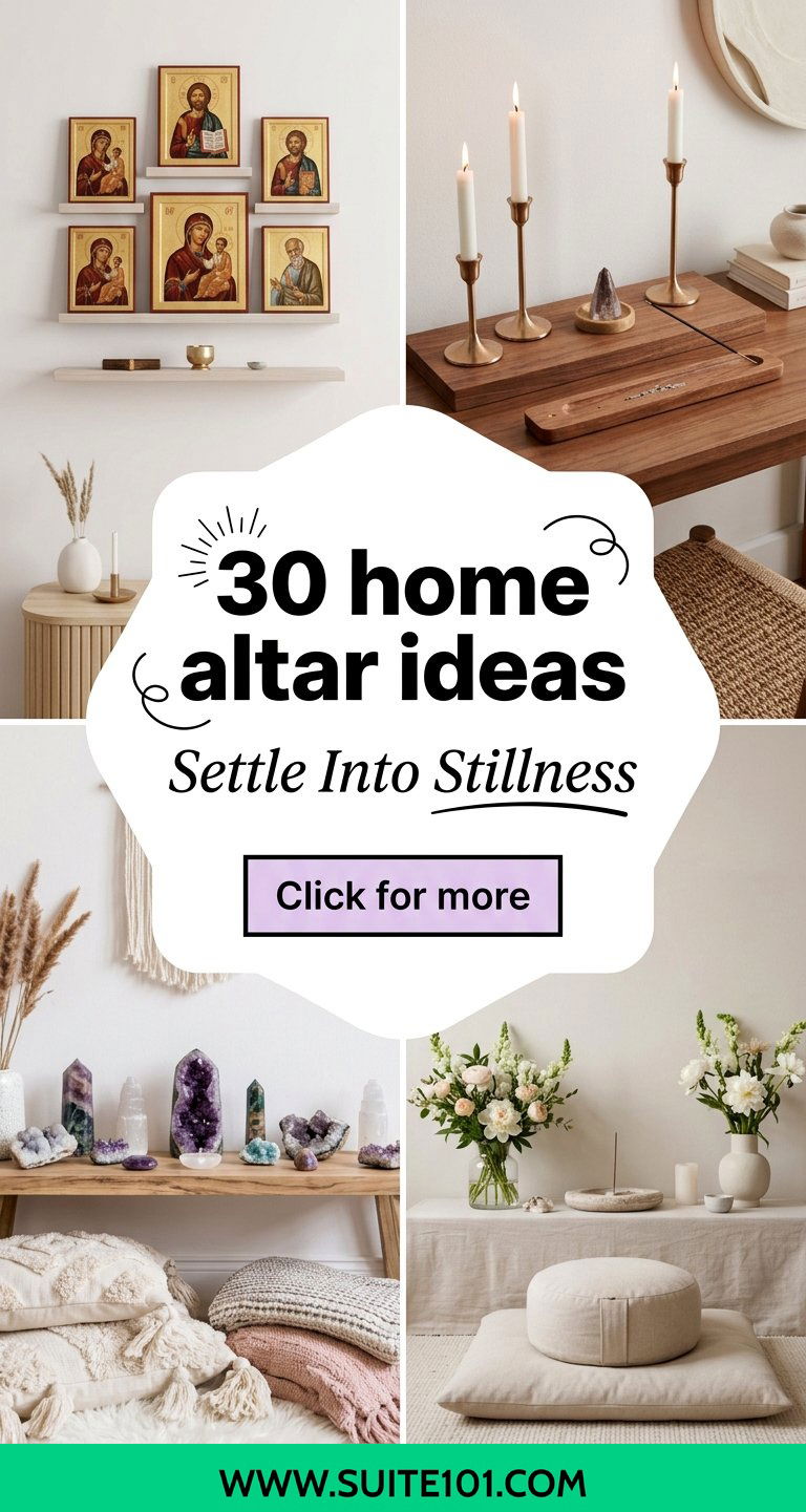 30 home altar ideas to Create a Calming Ritual Space at Home - 30 home altar ideas to Create a Calming Ritual Space at Home