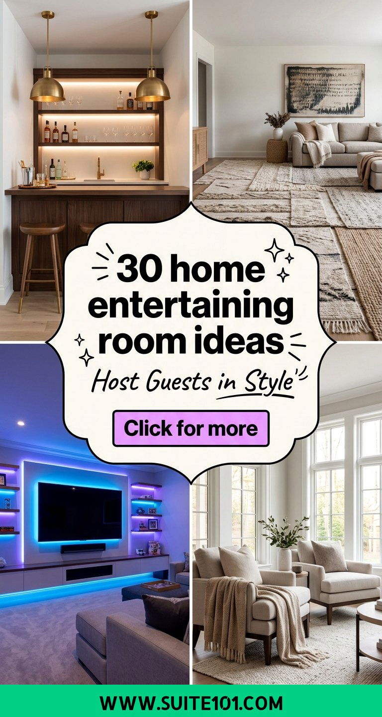 30 home entertaining room ideas to Host Guests in Style Year-Round - 30 home entertaining room ideas to Host Guests in Style Year-Round