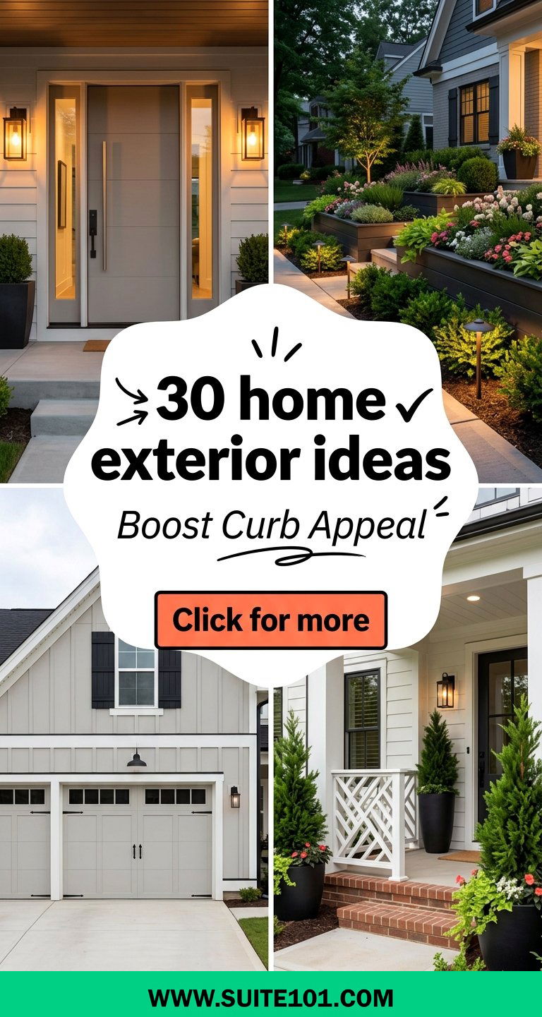 30 home exterior ideas to Boost Curb Appeal and Wow Neighbors - 30 home exterior ideas to Boost Curb Appeal and Wow Neighbors