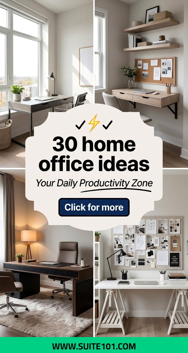 30 home office ideas for a Productive Setup Youll Love Every Day - 30 home office ideas for a Productive Setup You'll Love Every Day
