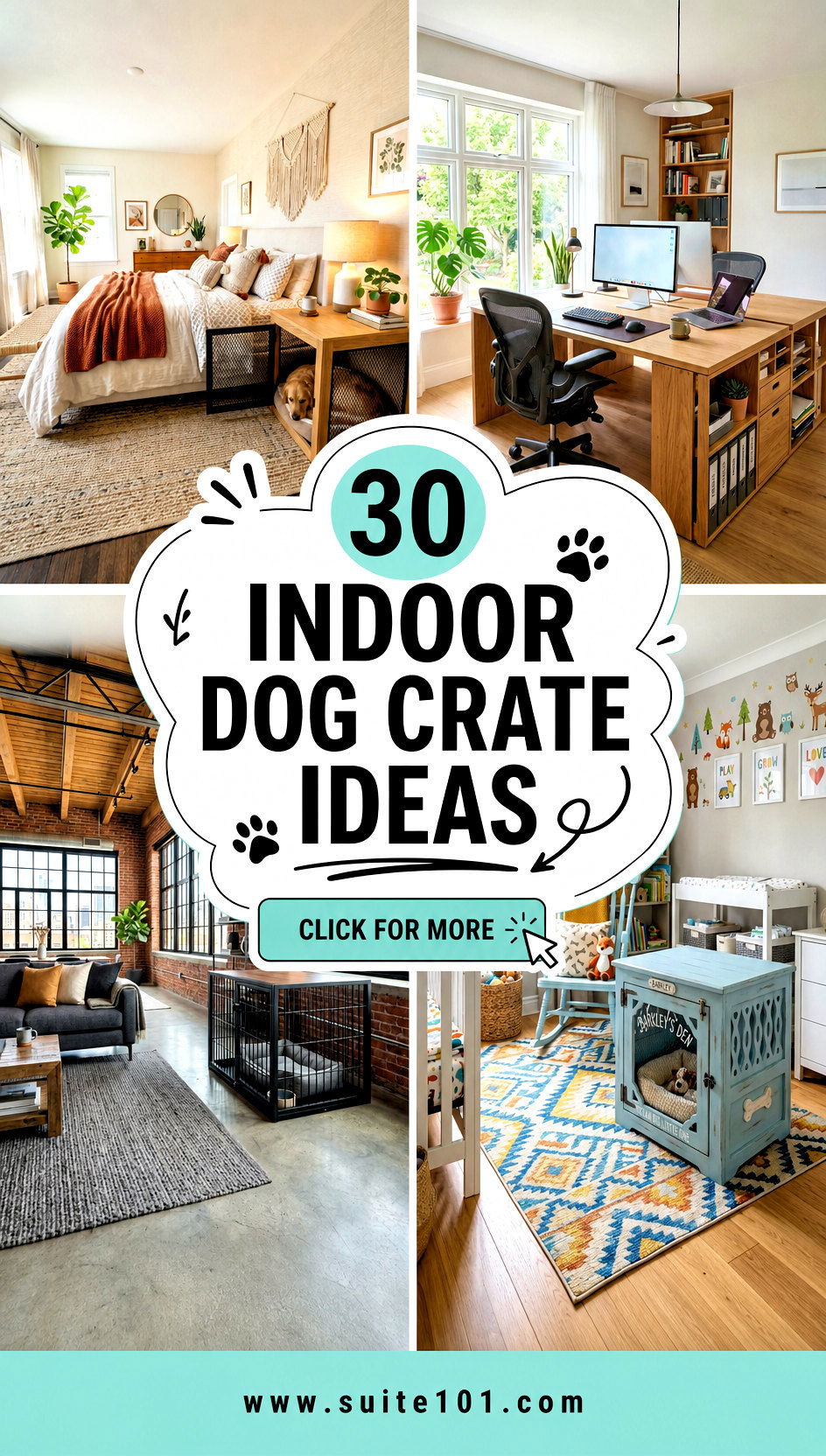 30 indoor dog crate ideas for Cozy Tidy Pet-Friendly Homes - 30 indoor dog crate ideas for Cozy, Tidy, Pet-Friendly Homes
