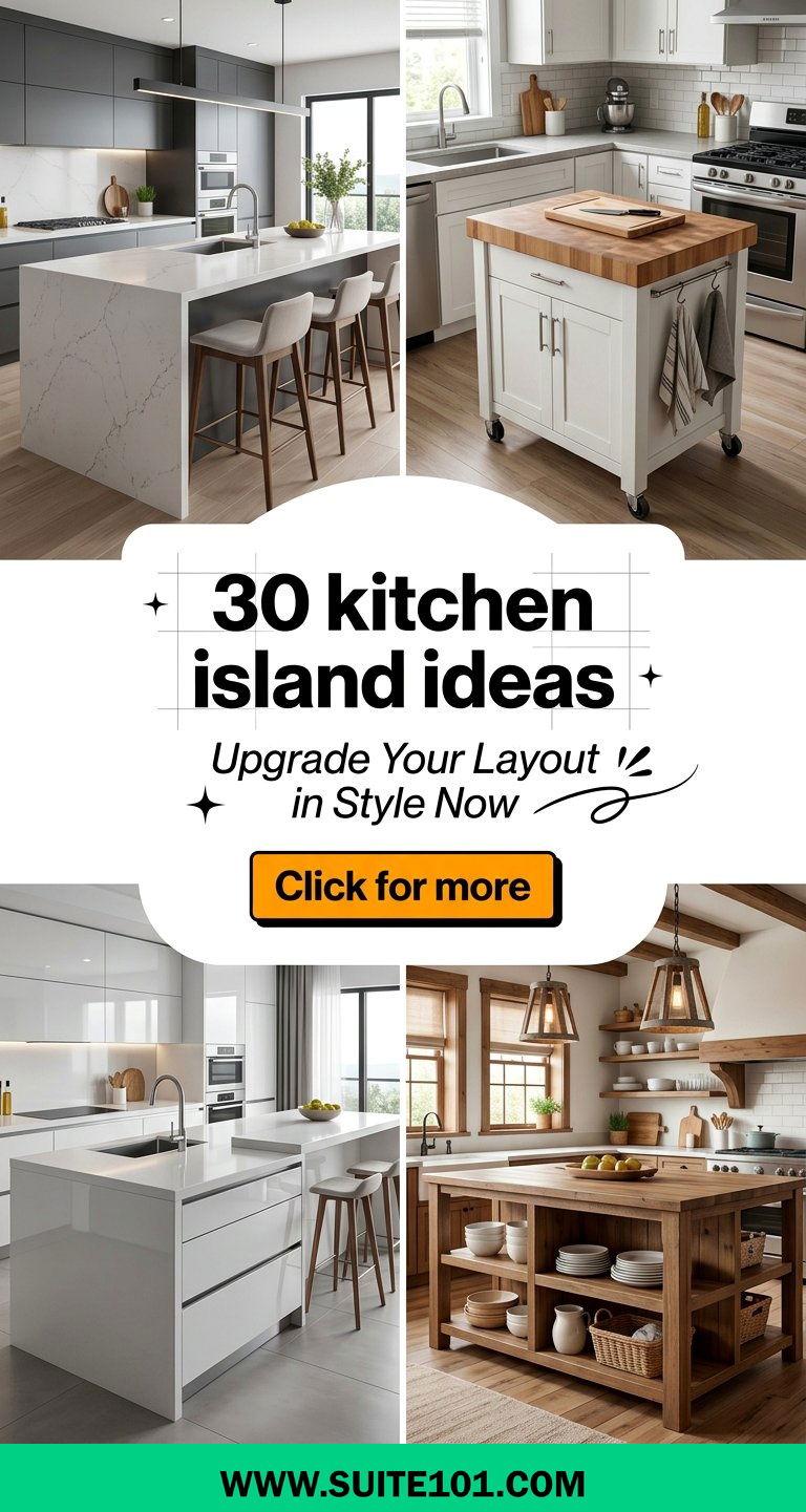 30 kitchen island ideas Upgrade Your Layout in Style Now - 30 kitchen island ideas: Upgrade Your Layout in Style Now