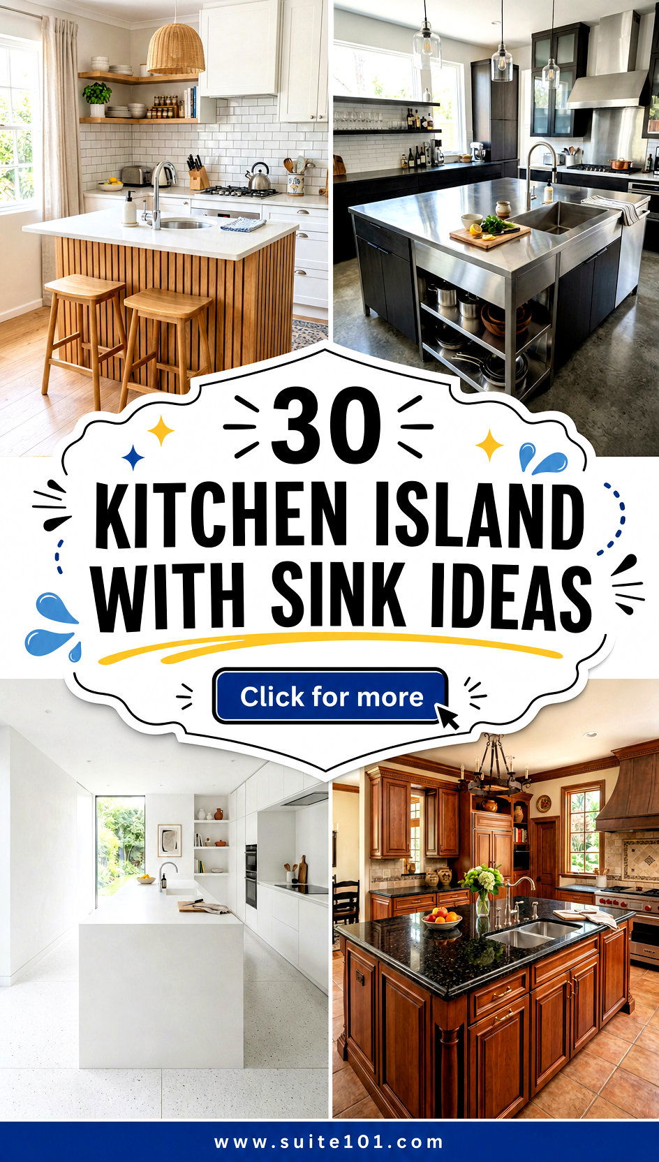 30 kitchen island with sink ideas Function Meets Beauty - 30 kitchen island with sink ideas: Function Meets Beauty