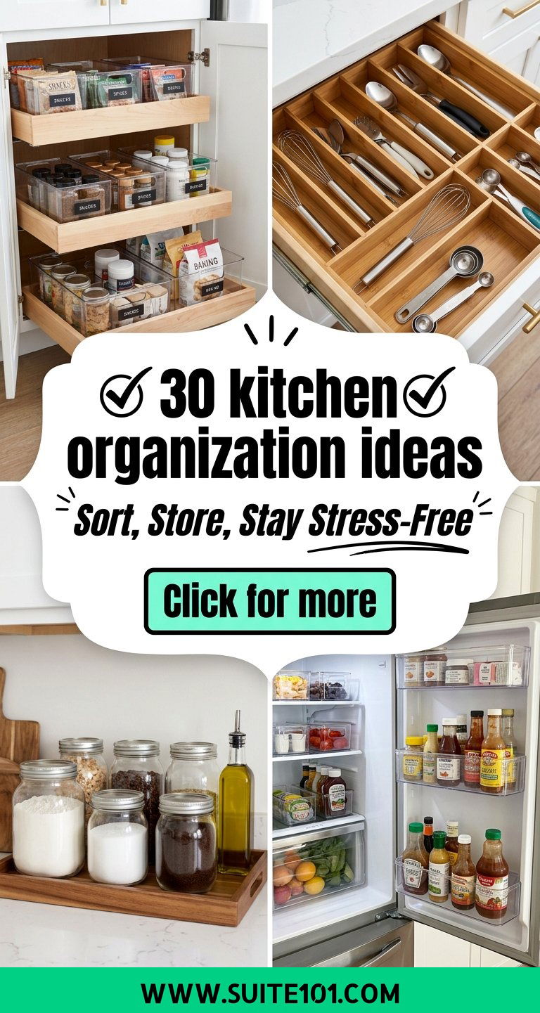 30 kitchen organization ideas Sort Store and Stay Stress-Free - 30 kitchen organization ideas: Sort, Store, and Stay Stress-Free