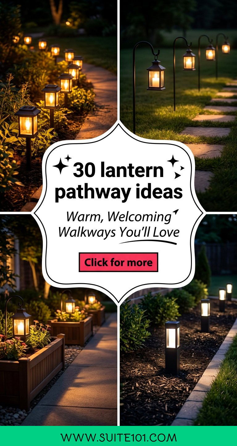 30 lantern pathway ideas Warm Welcoming Walkways Youll Love - 30 lantern pathway ideas: Warm, Welcoming Walkways You'll Love