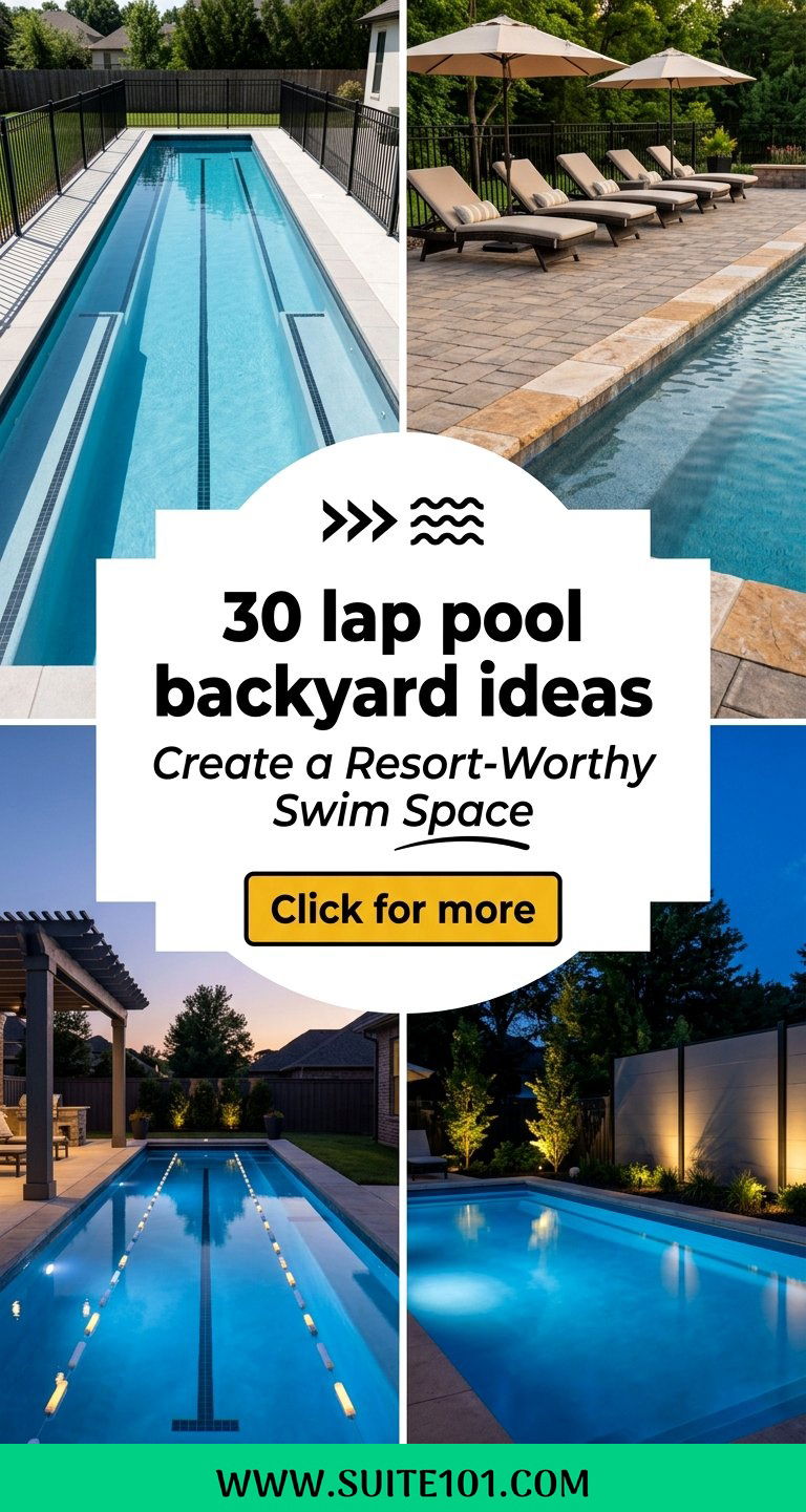 30 lap pool backyard ideas Create a Resort-Worthy Swim Space - 30 lap pool backyard ideas: Create a Resort-Worthy Swim Space