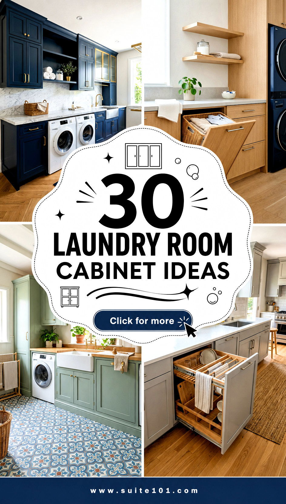 30 laundry room cabinet ideas Stylish Storage Solutions - 30 laundry room cabinet ideas: Stylish Storage Solutions