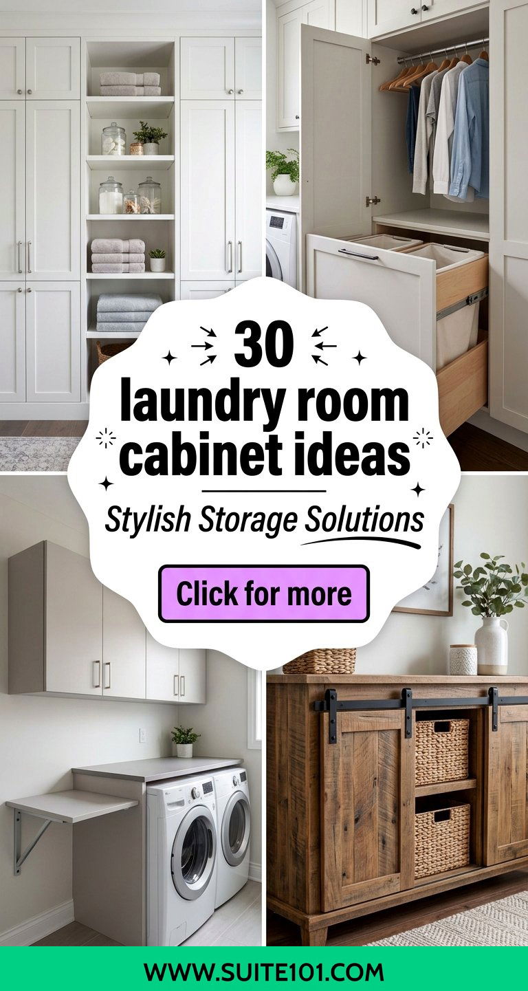 30 laundry room cabinet ideas Stylish Storage Solutions - 30 laundry room cabinet ideas: Stylish Storage Solutions