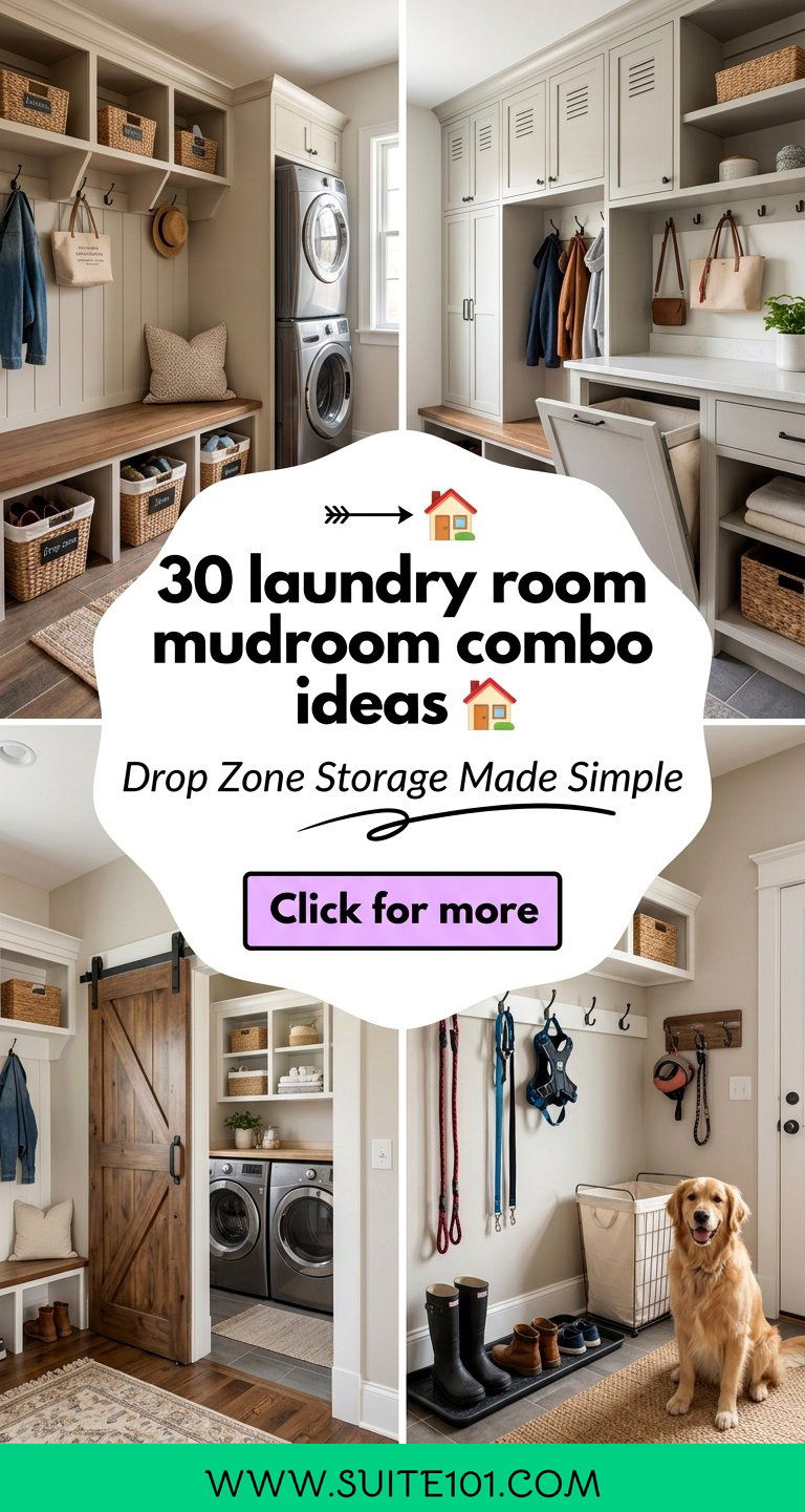 30 laundry room mudroom combo ideas Drop Zone Storage Made Simple - 30 laundry room mudroom combo ideas: Drop Zone Storage Made Simple