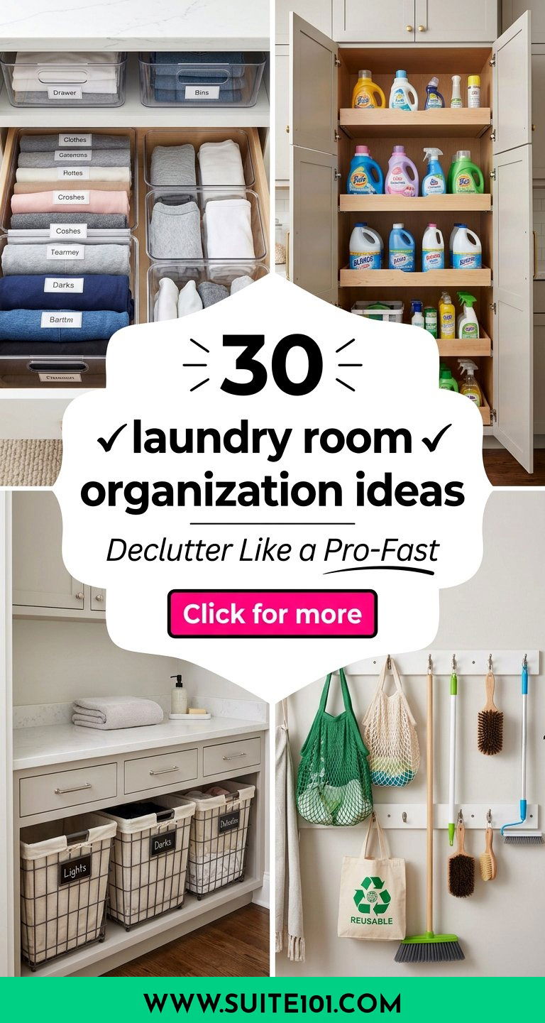 30 laundry room organization ideas Declutter Like a Pro-Fast - 30 laundry room organization ideas: Declutter Like a Pro-Fast