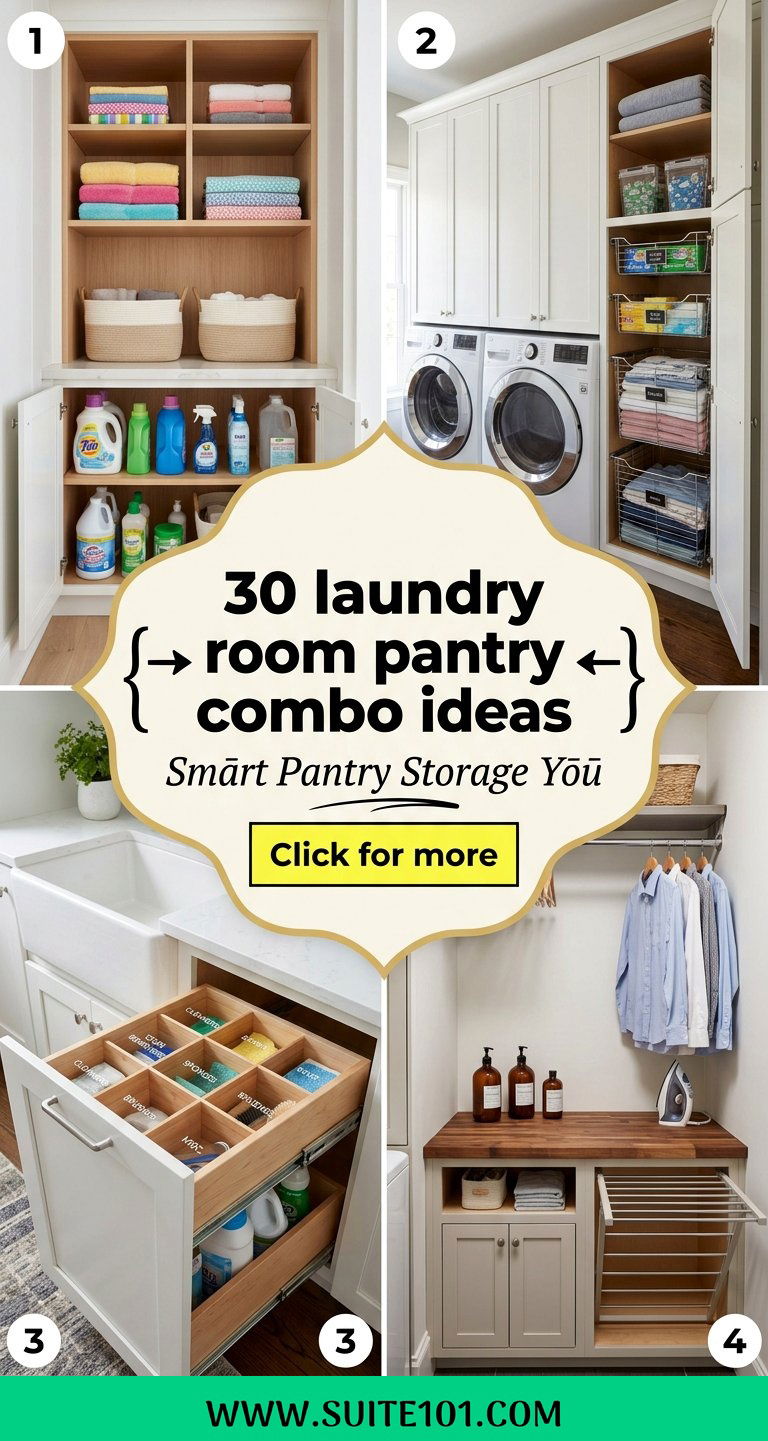 30 laundry room pantry combo ideas Smart Pantry Storage Youll Use - 30 laundry room pantry combo ideas: Smart Pantry Storage You'll Use