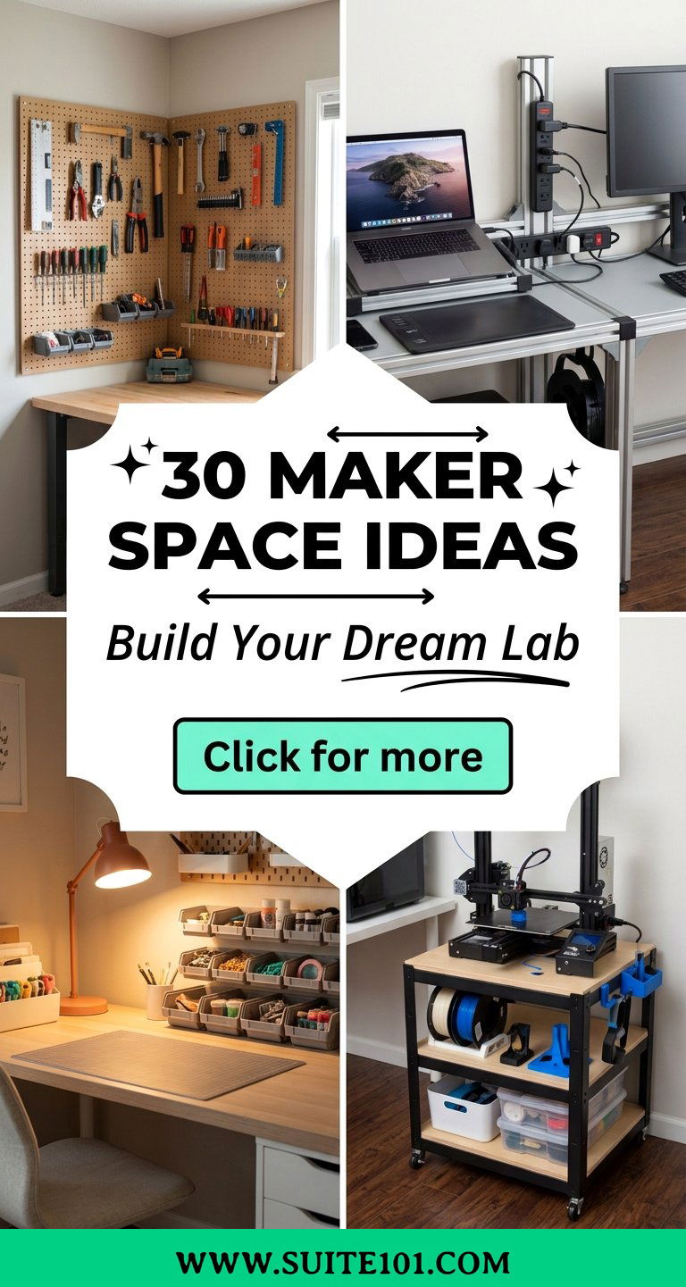 30 maker space ideas Build a DIY Creative Workshop at Home - 30 maker space ideas: Build a DIY Creative Workshop at Home